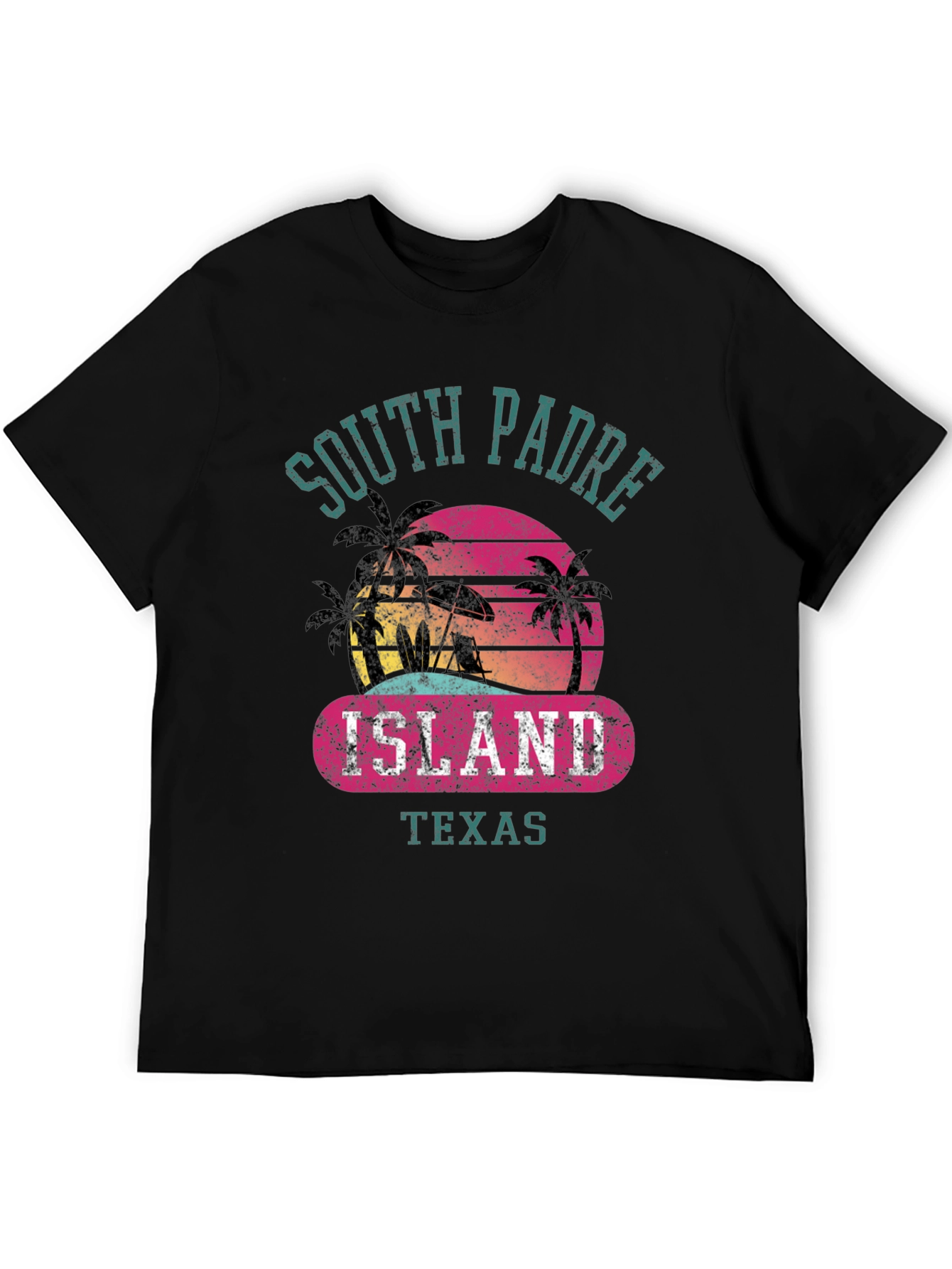 South Padre Island Texas T-Shirt Beach Sunset Tee