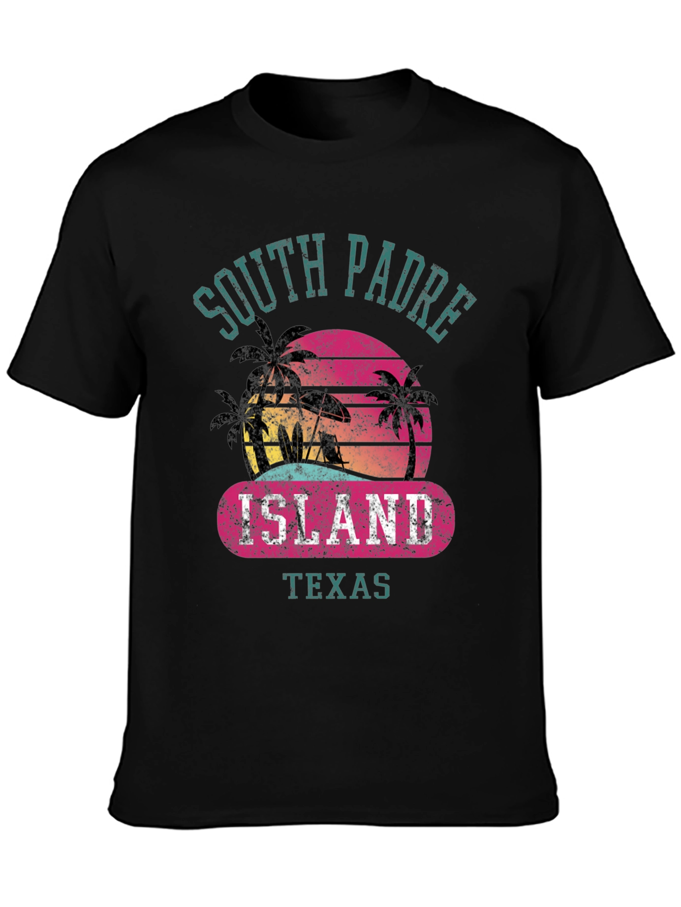 South Padre Island Texas T-Shirt Beach Sunset Tee