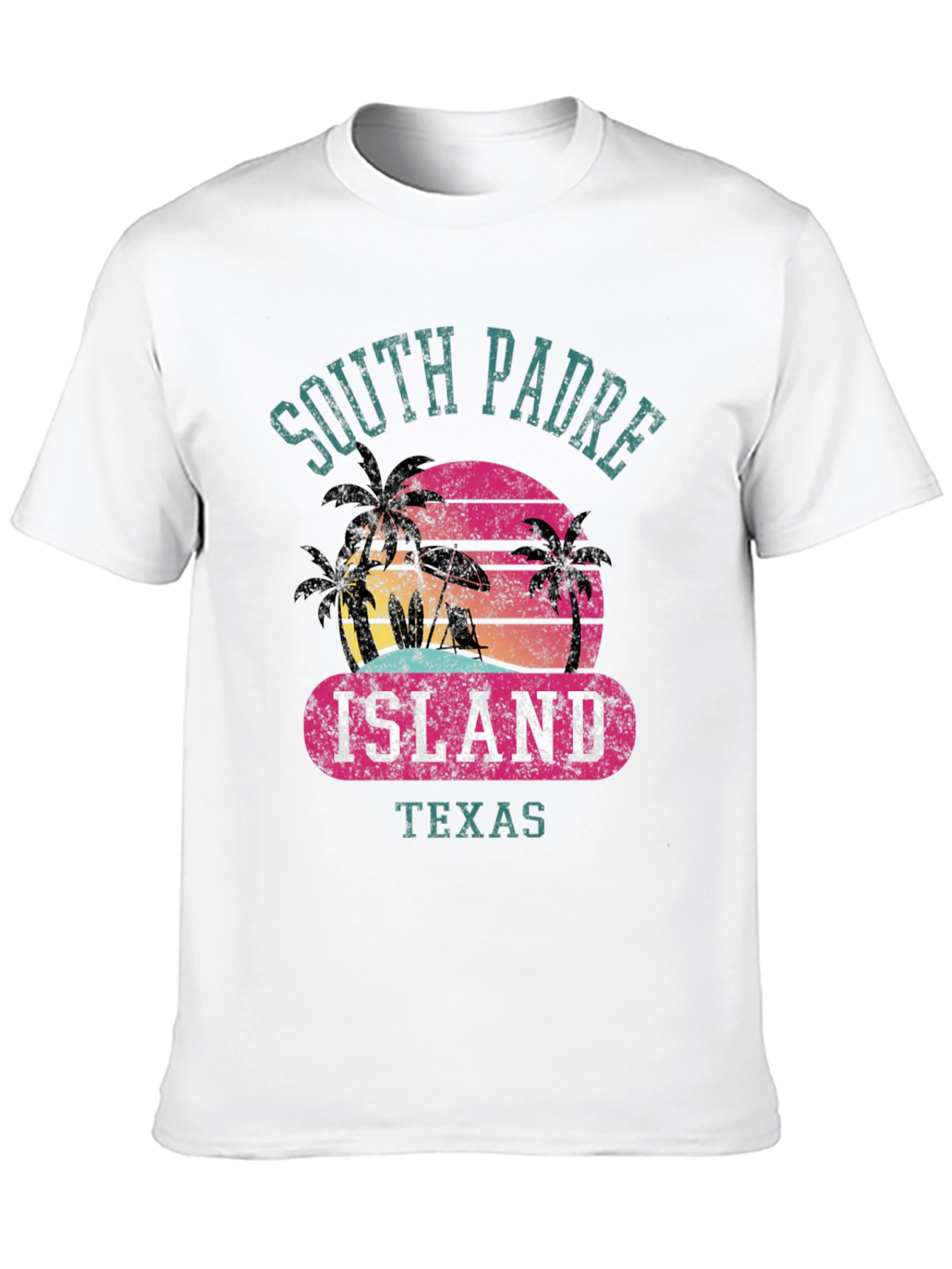 South Padre Island Texas T-Shirt Beach Sunset Tee