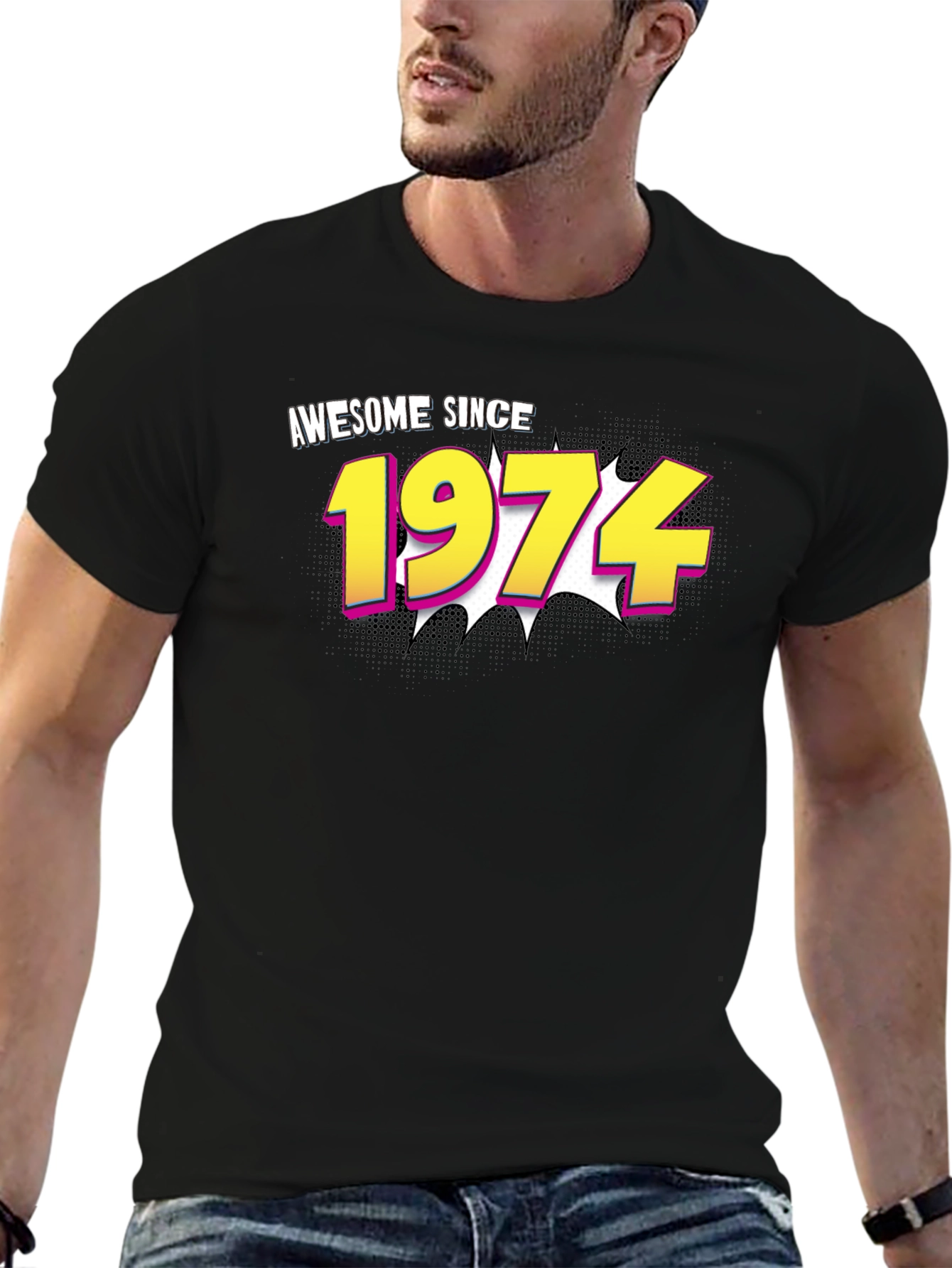 Awesome Since 1974 Graphic Tee
