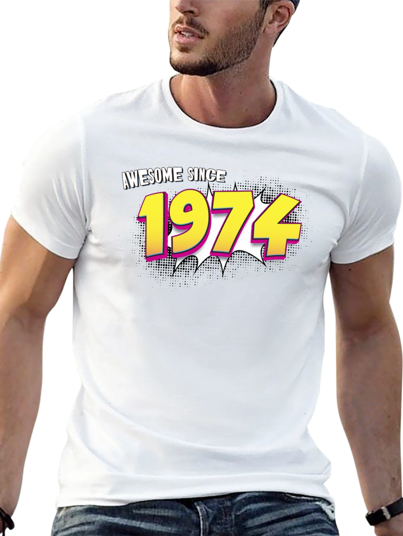 Awesome Since 1974 Graphic Tee