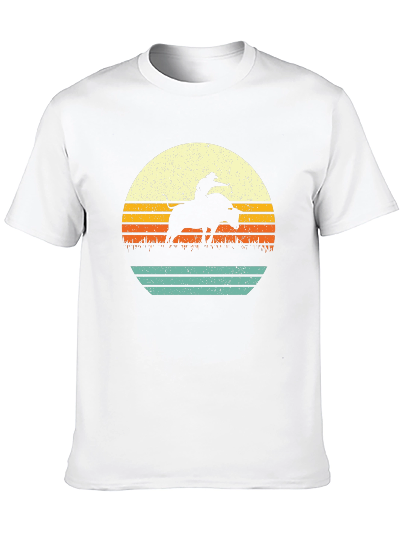 Retro Rodeo Sunset Graphic T-Shirt