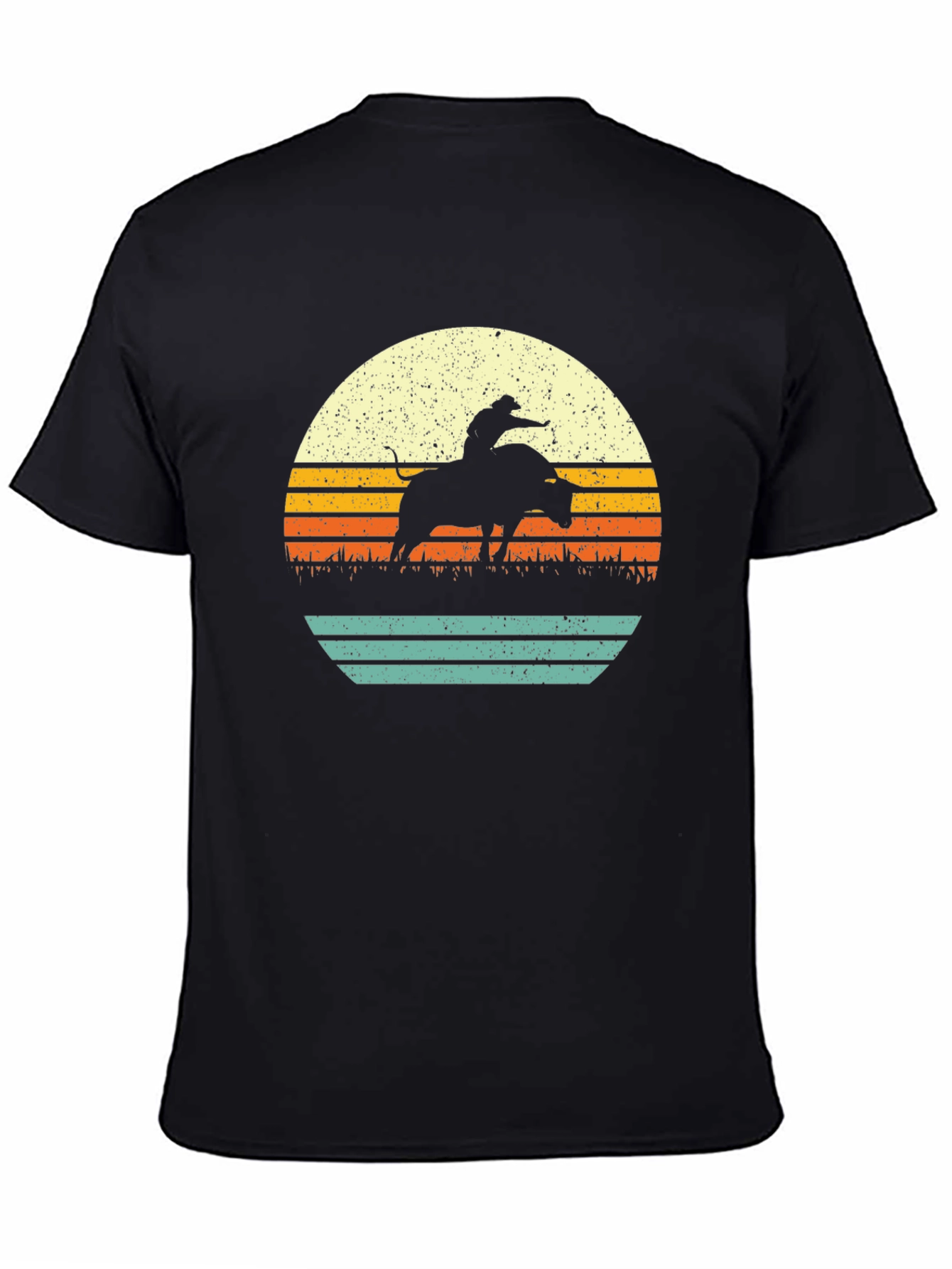 Retro Rodeo Sunset Graphic T-Shirt