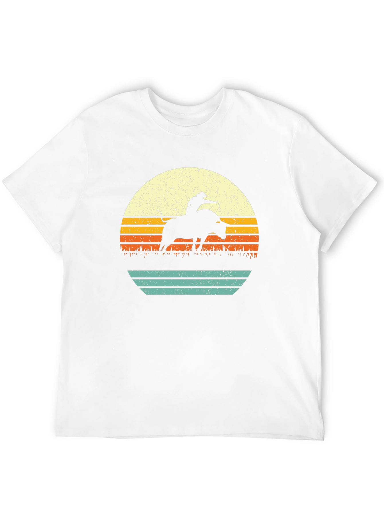 Retro Rodeo Sunset Graphic T-Shirt