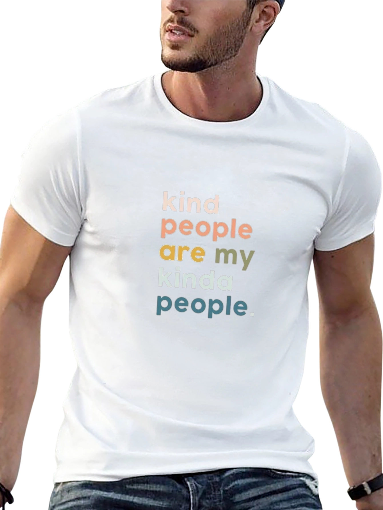 Kind People T-Shirt - Retro Design