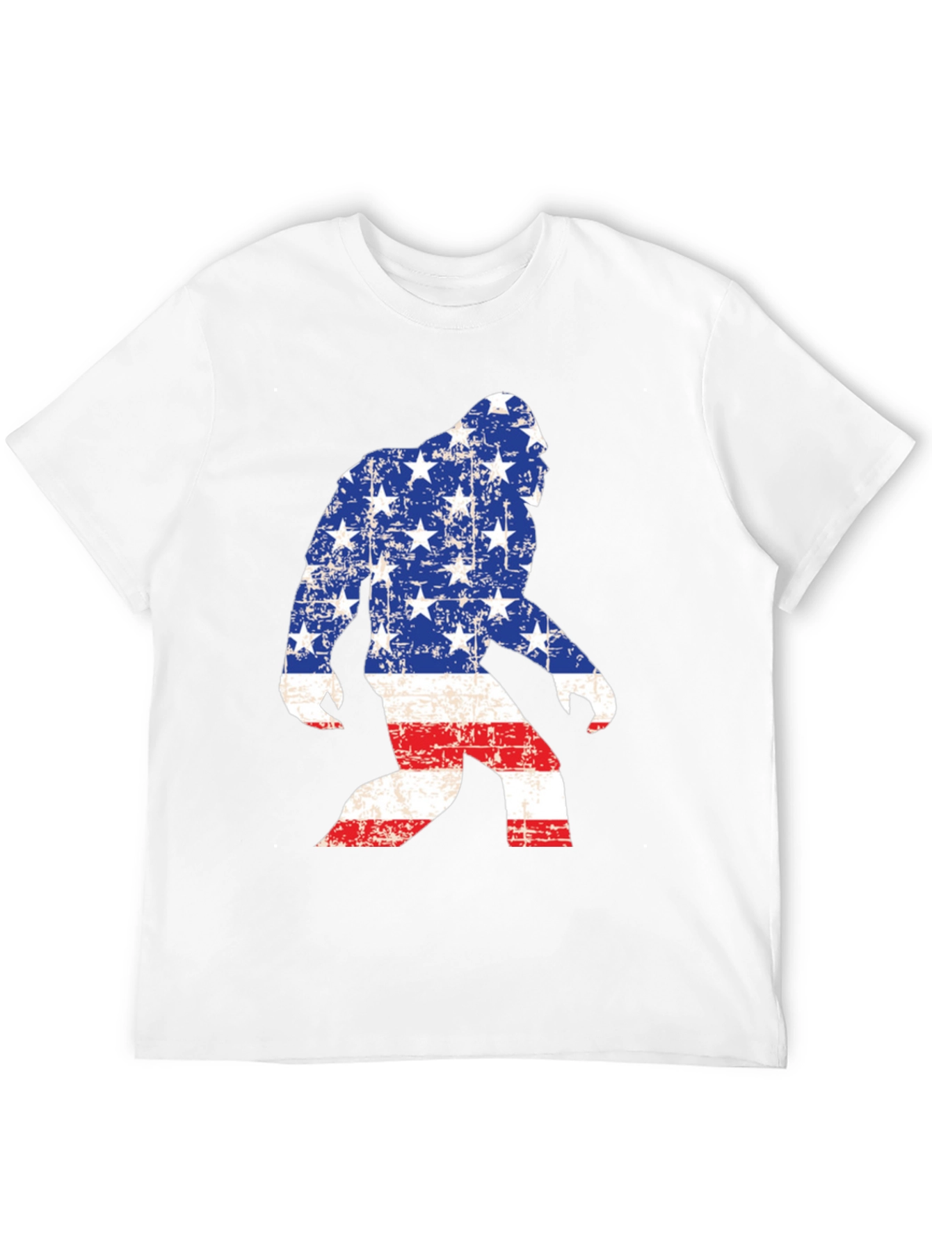 American Flag Bigfoot T-Shirt
