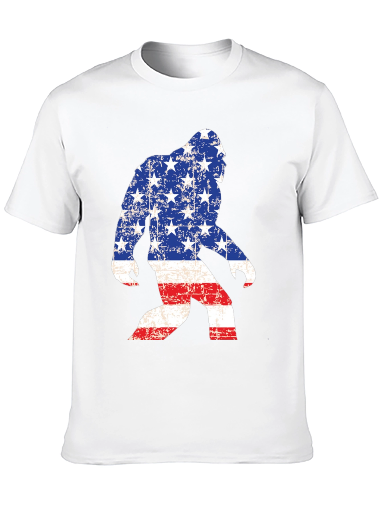 American Flag Bigfoot T-Shirt