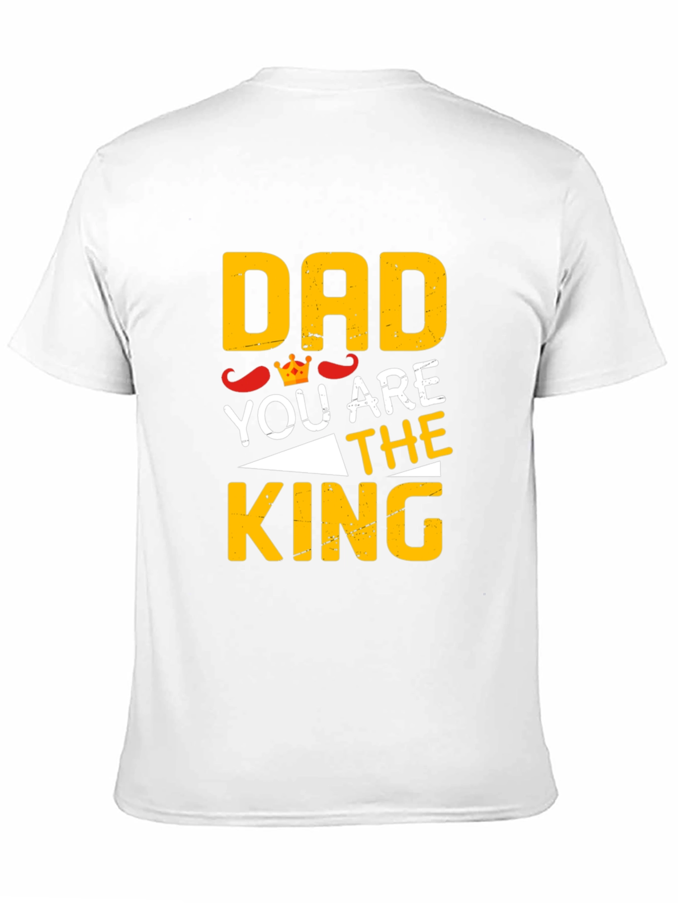 Dad You Are The King Black T-Shirt