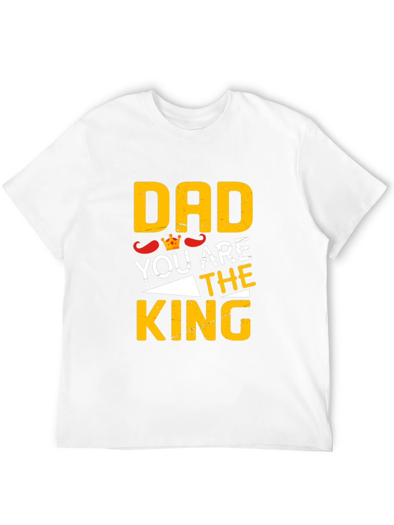 Dad You Are The King Black T-Shirt
