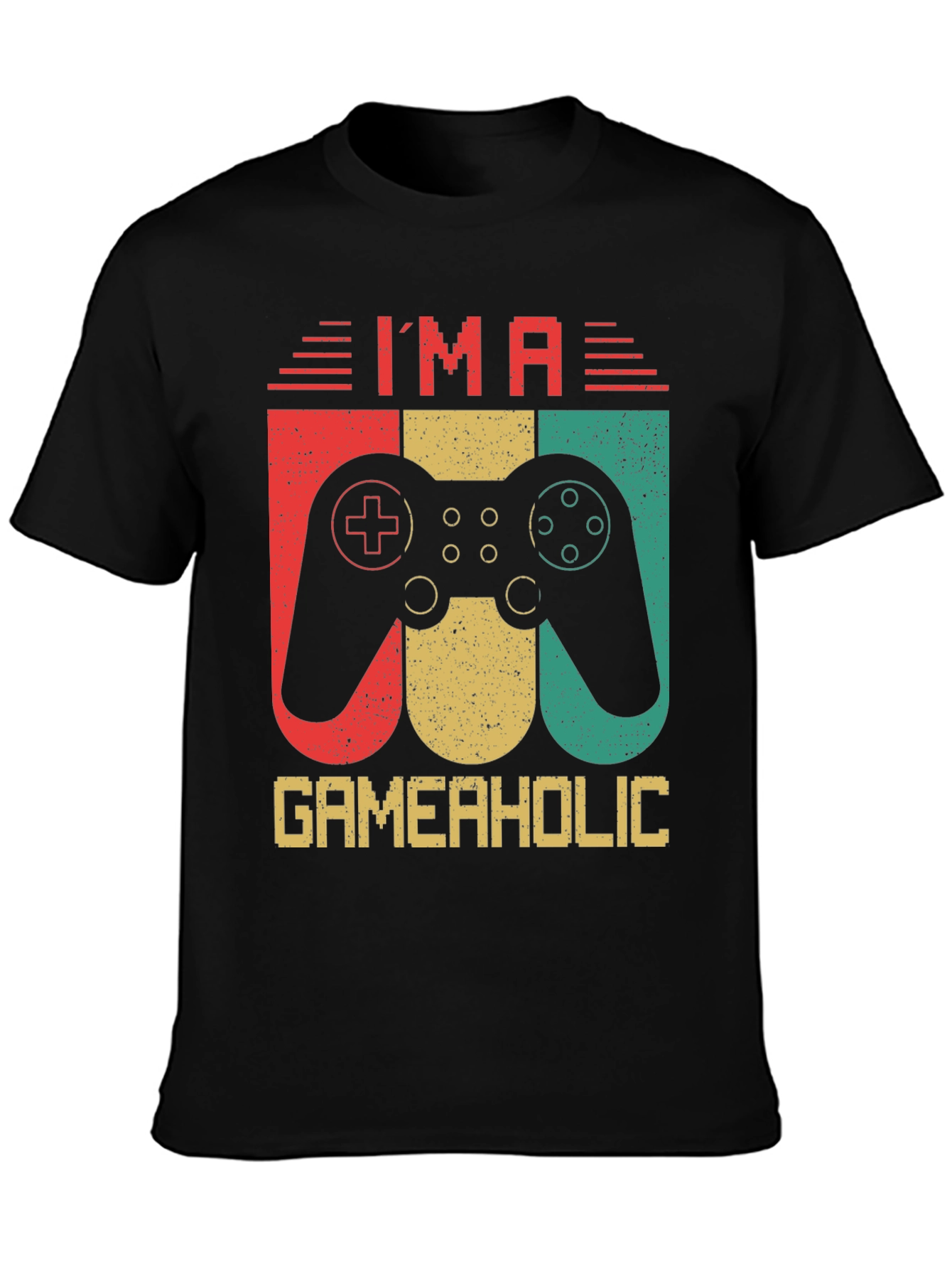 Im A Gameaholic Retro Graphic T-Shirt