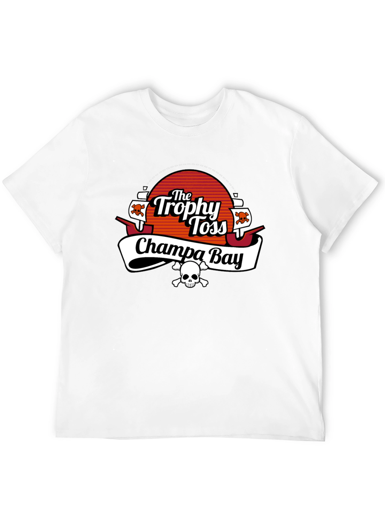 The Trophy Toss Champa Bay Black T-Shirt