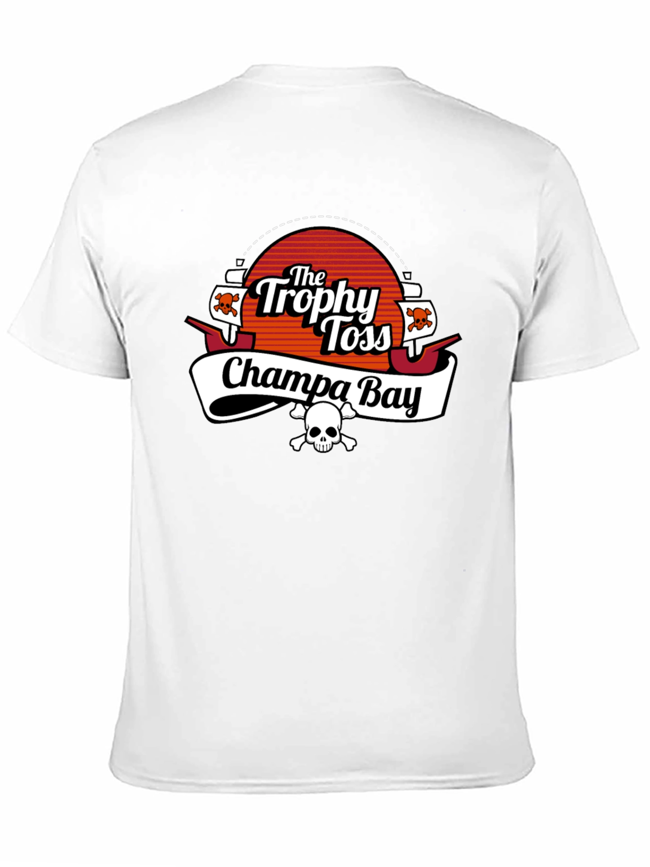 The Trophy Toss Champa Bay Black T-Shirt