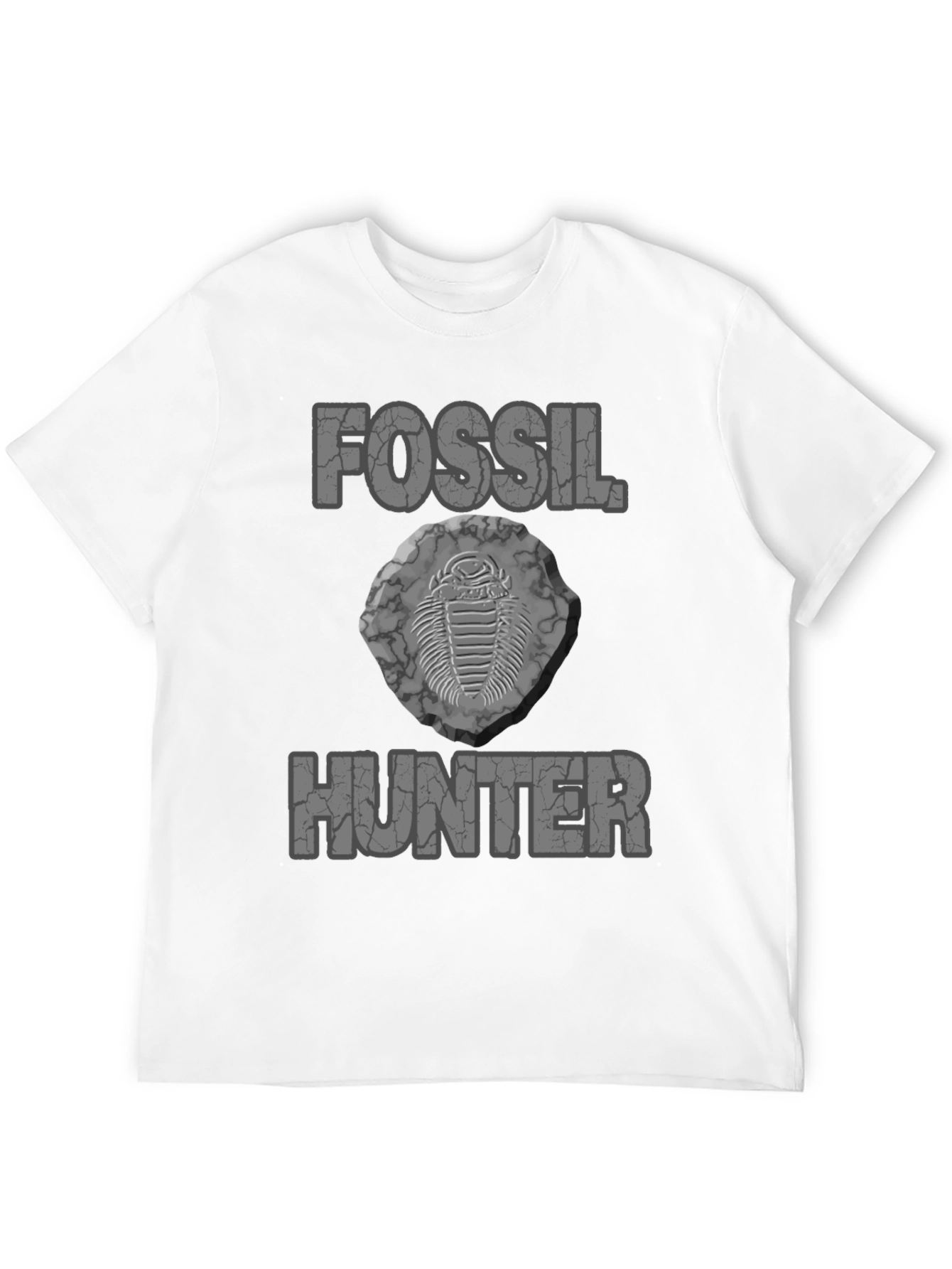 Fossil Hunter T-Shirt - Unique Trilobite Design