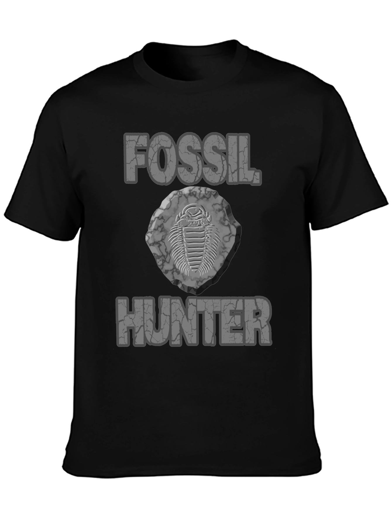 Fossil Hunter T-Shirt - Unique Trilobite Design