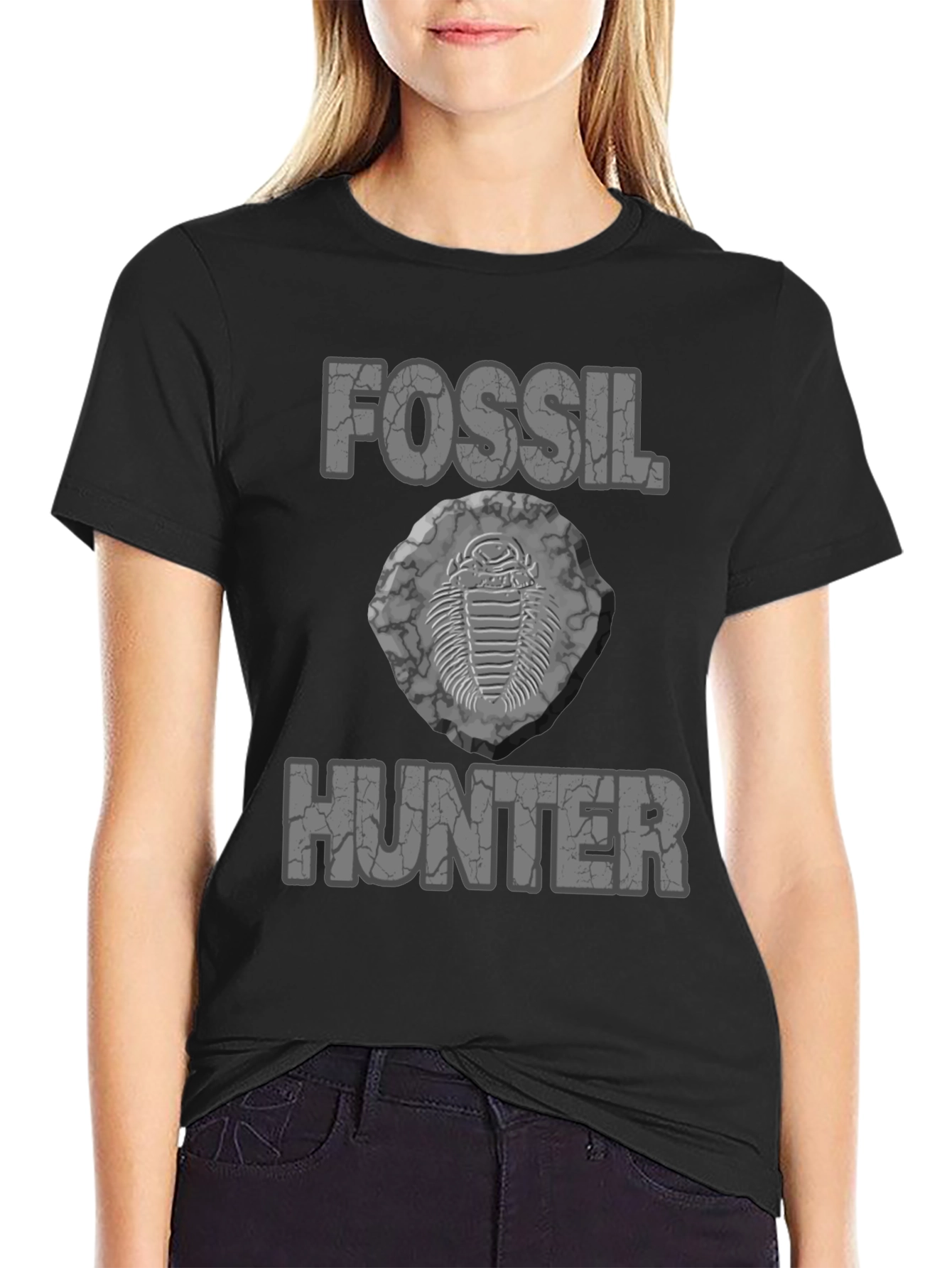 Fossil Hunter T-Shirt - Unique Trilobite Design