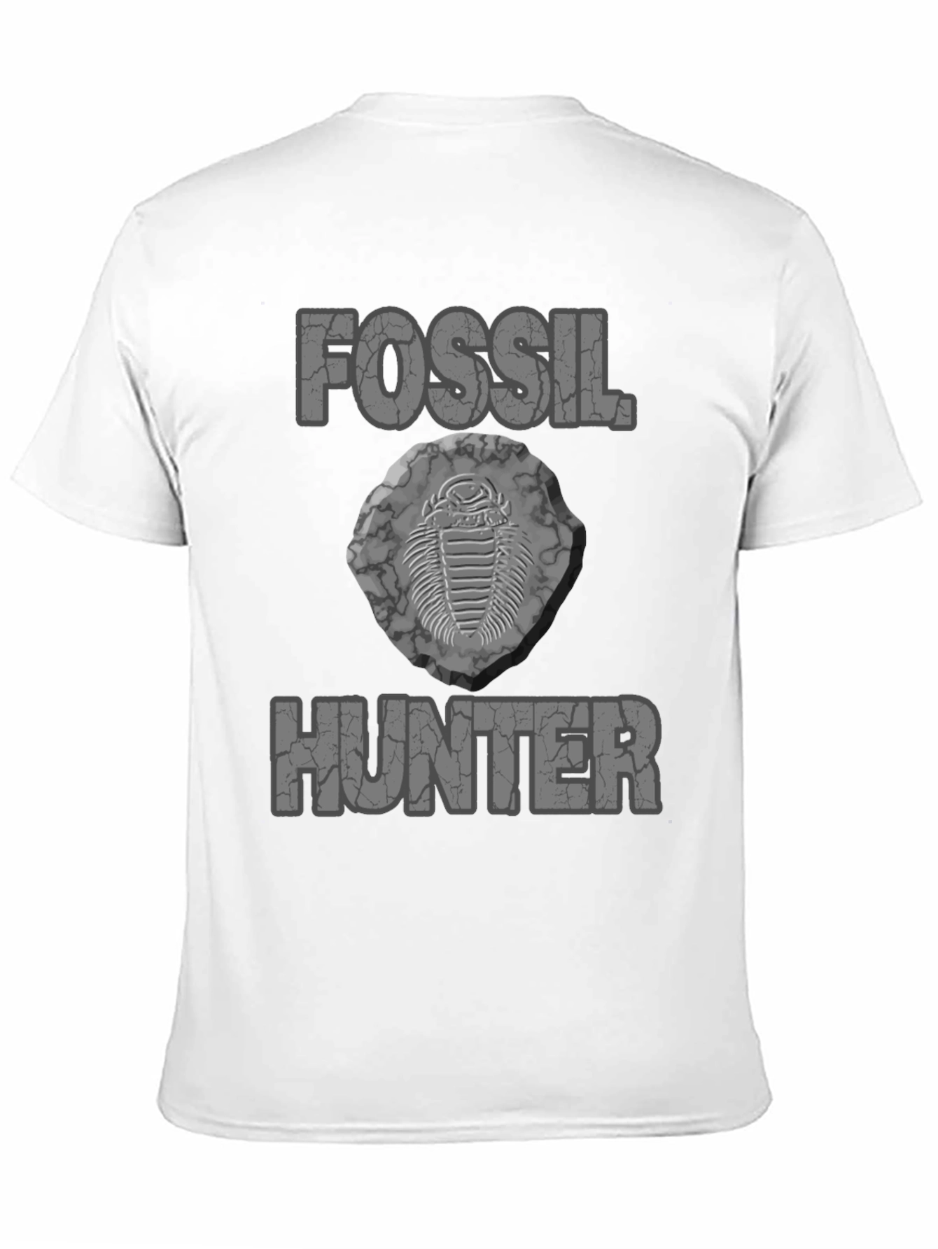 Fossil Hunter T-Shirt - Unique Trilobite Design