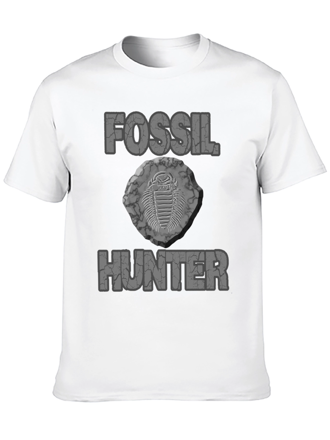 Fossil Hunter T-Shirt - Unique Trilobite Design
