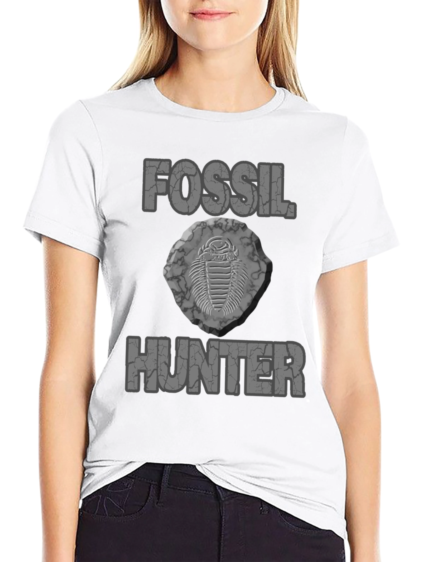 Fossil Hunter T-Shirt - Unique Trilobite Design