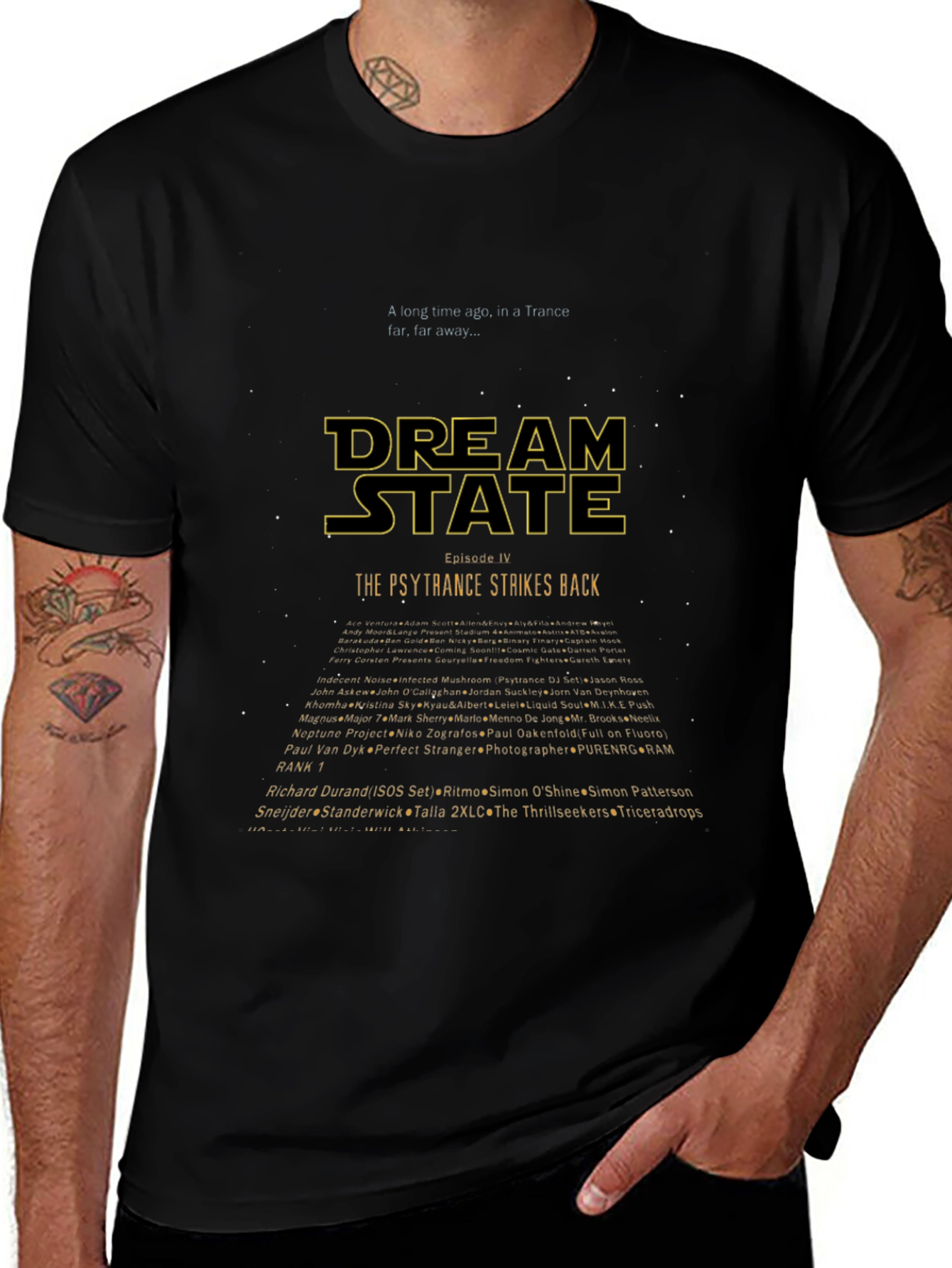 Dream State Psytrance Strikes Back T-Shirt