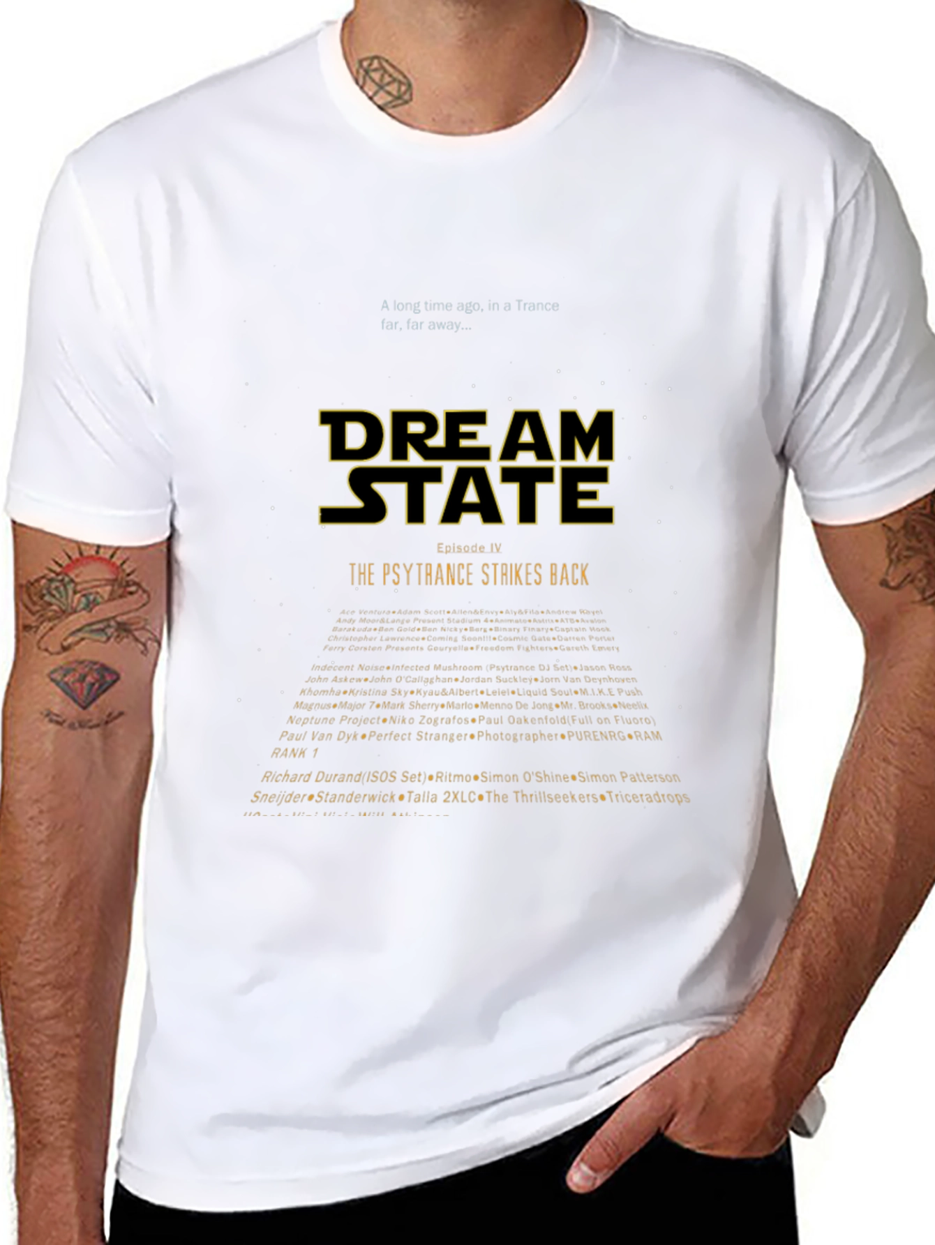 Dream State Psytrance Strikes Back T-Shirt