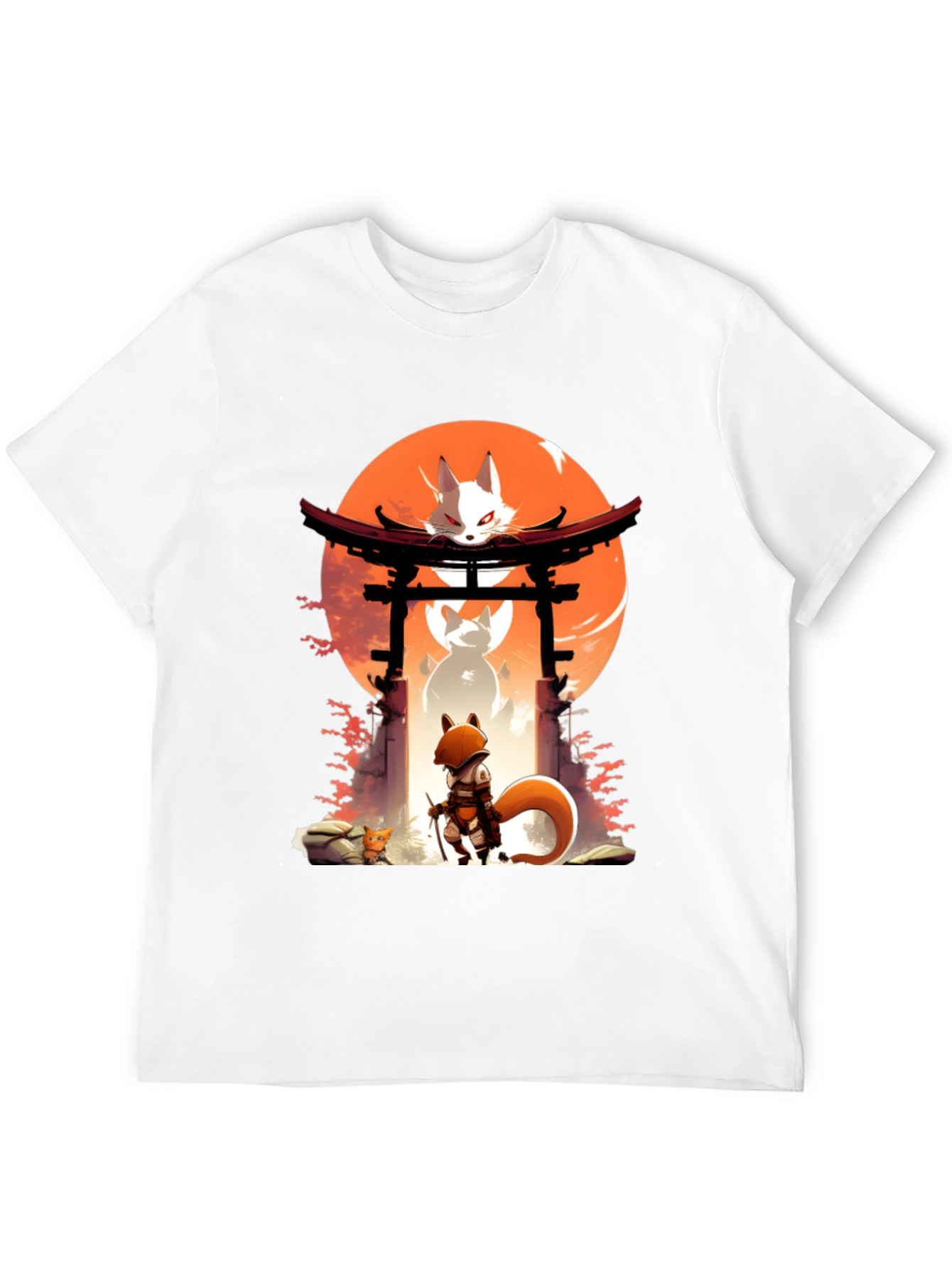 Anime Style Fox T-Shirt