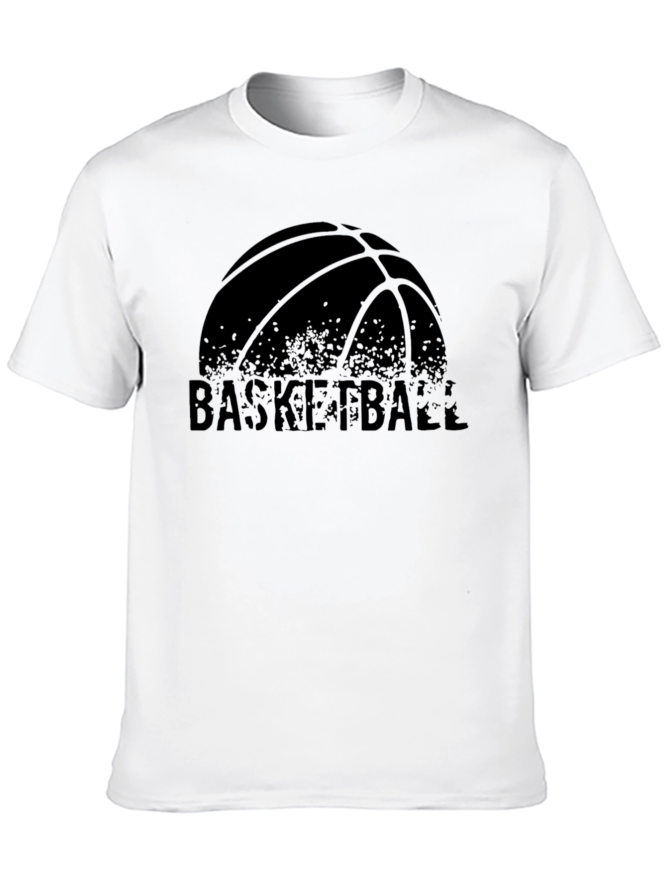Basketball Graphic Black T-Shirt