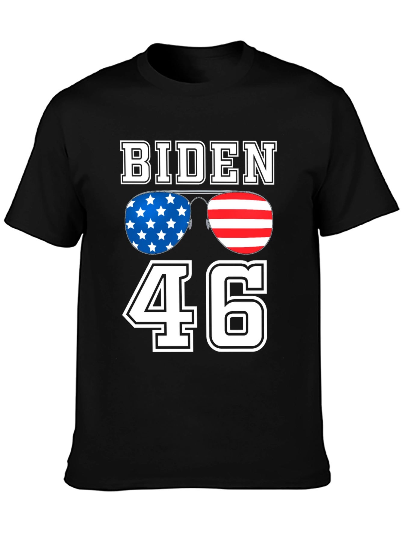 Biden 46 Patriotic Sunglasses T-Shirt