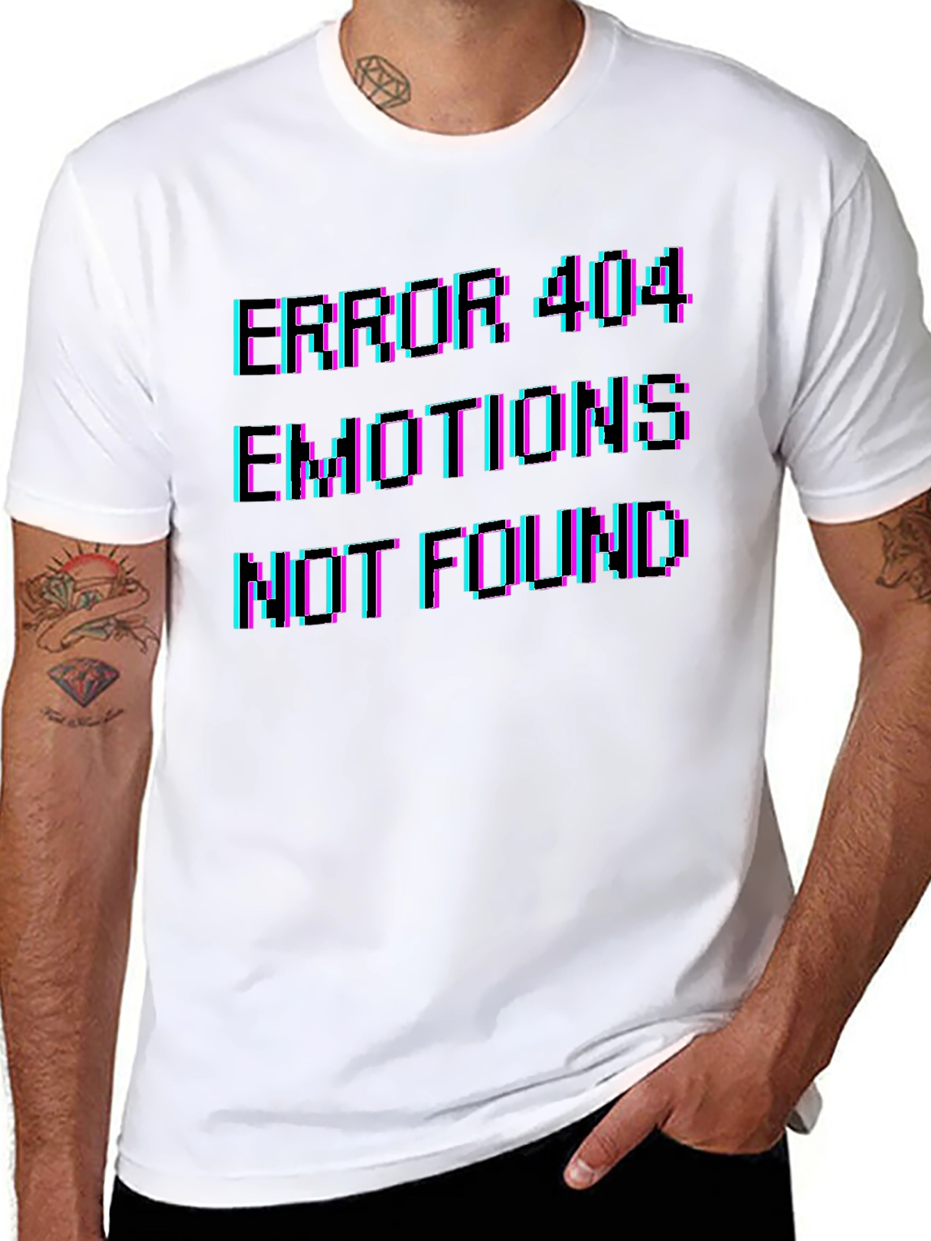 Error 404 Emotions Not Found T-Shirt
