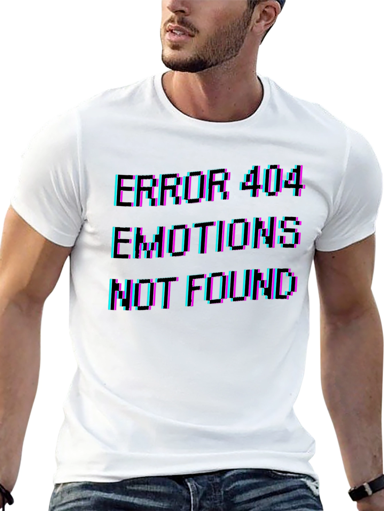 Error 404 Emotions Not Found T-Shirt