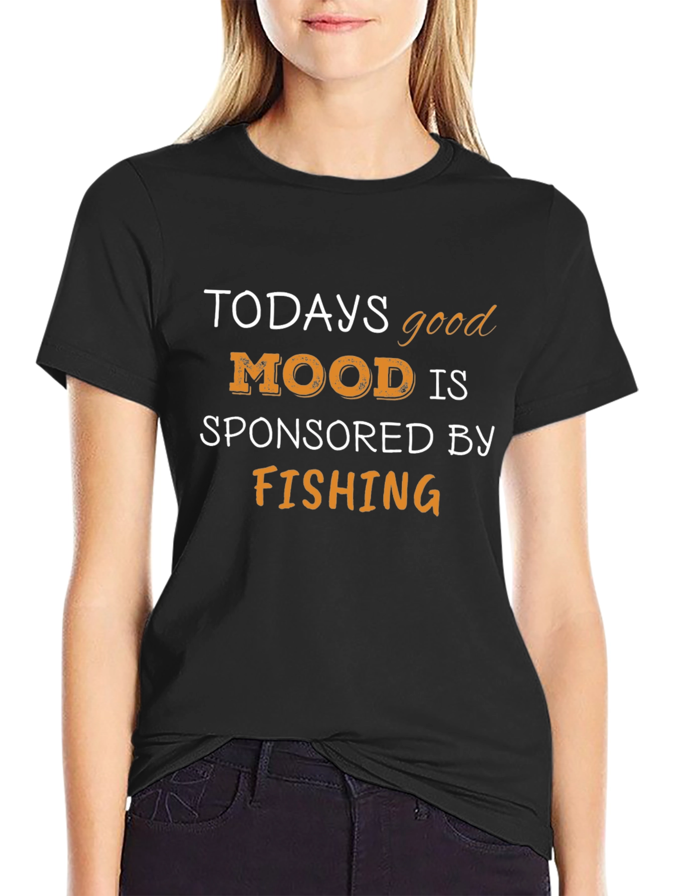 Todays Good Mood Fishing T-Shirt