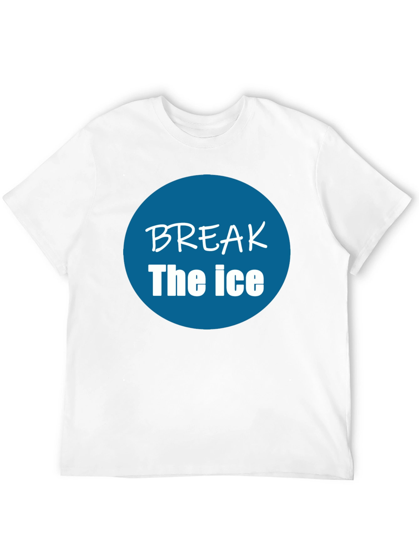 Break The Ice Graphic T-Shirt - Casual Wear
