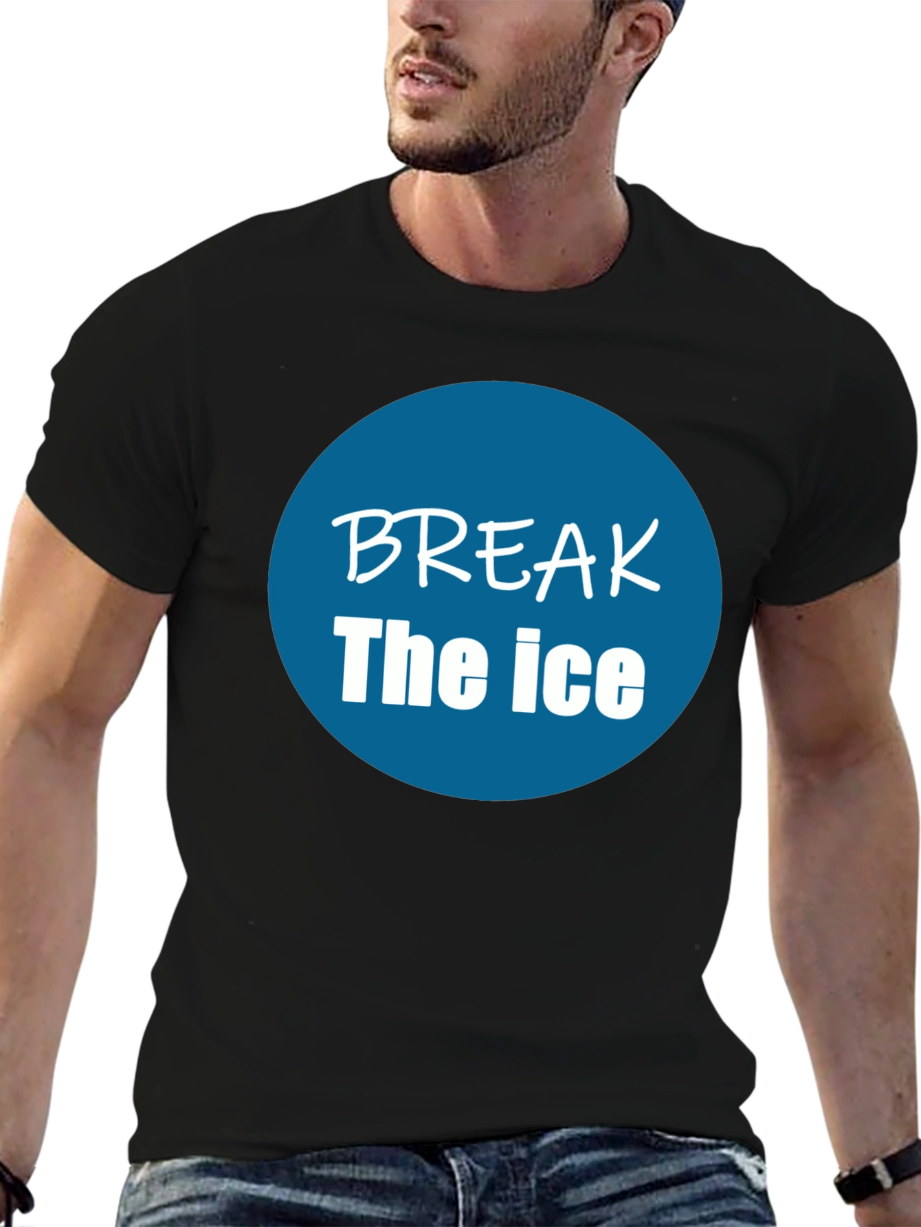 Break The Ice Graphic T-Shirt - Casual Wear