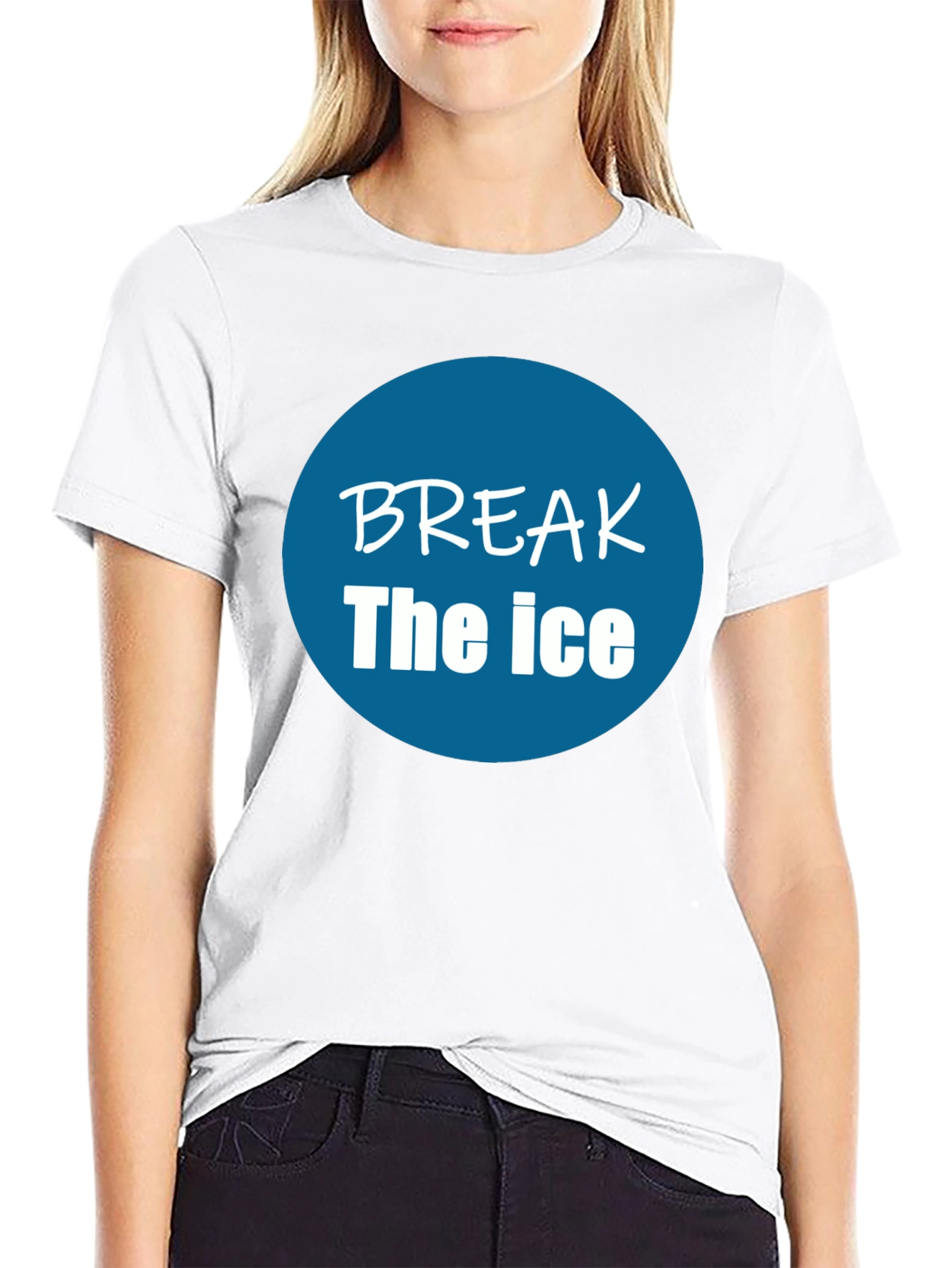 Break The Ice Graphic T-Shirt - Casual Wear