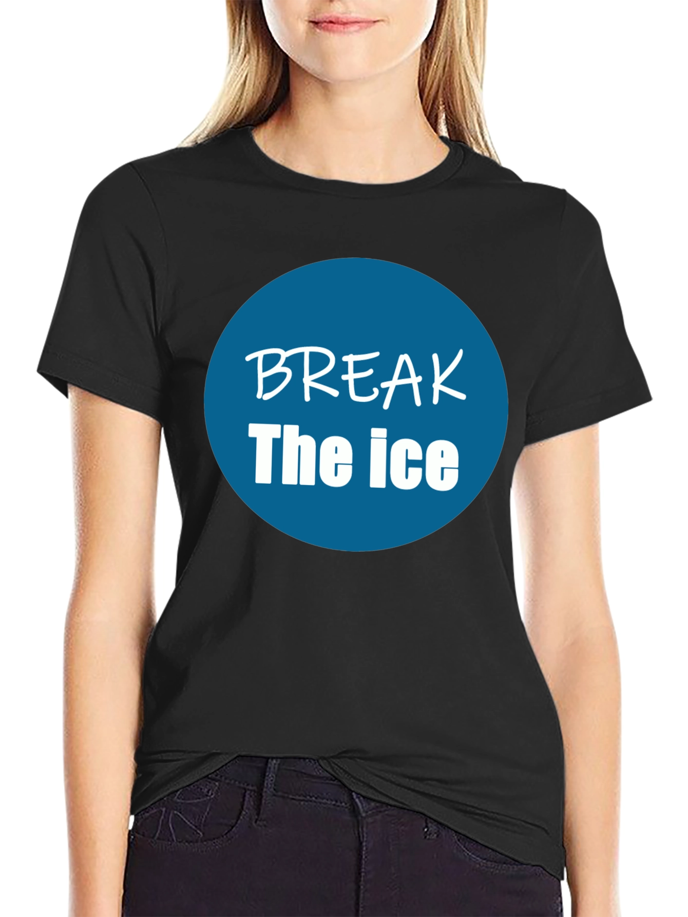 Break The Ice Graphic T-Shirt - Casual Wear