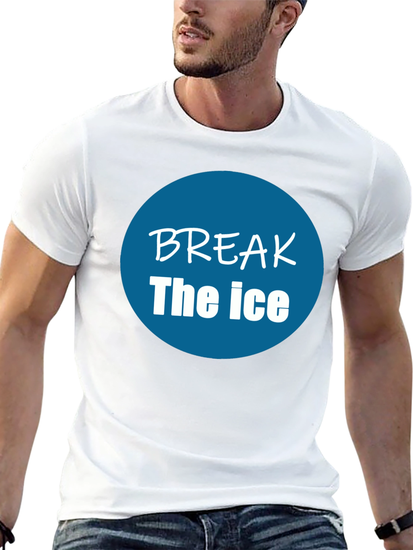 Break The Ice Graphic T-Shirt - Casual Wear