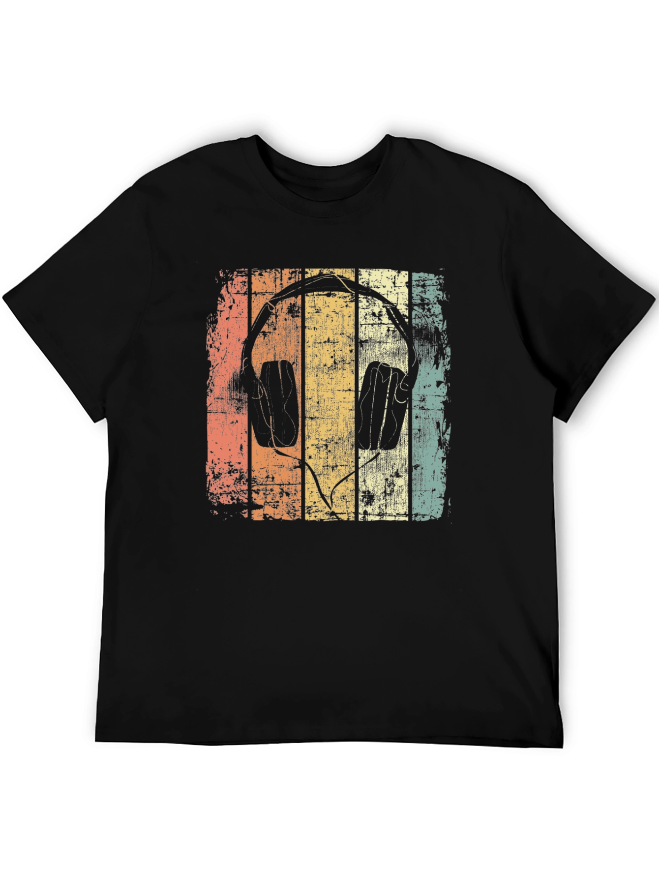 Retro Headphones Graphic Tee