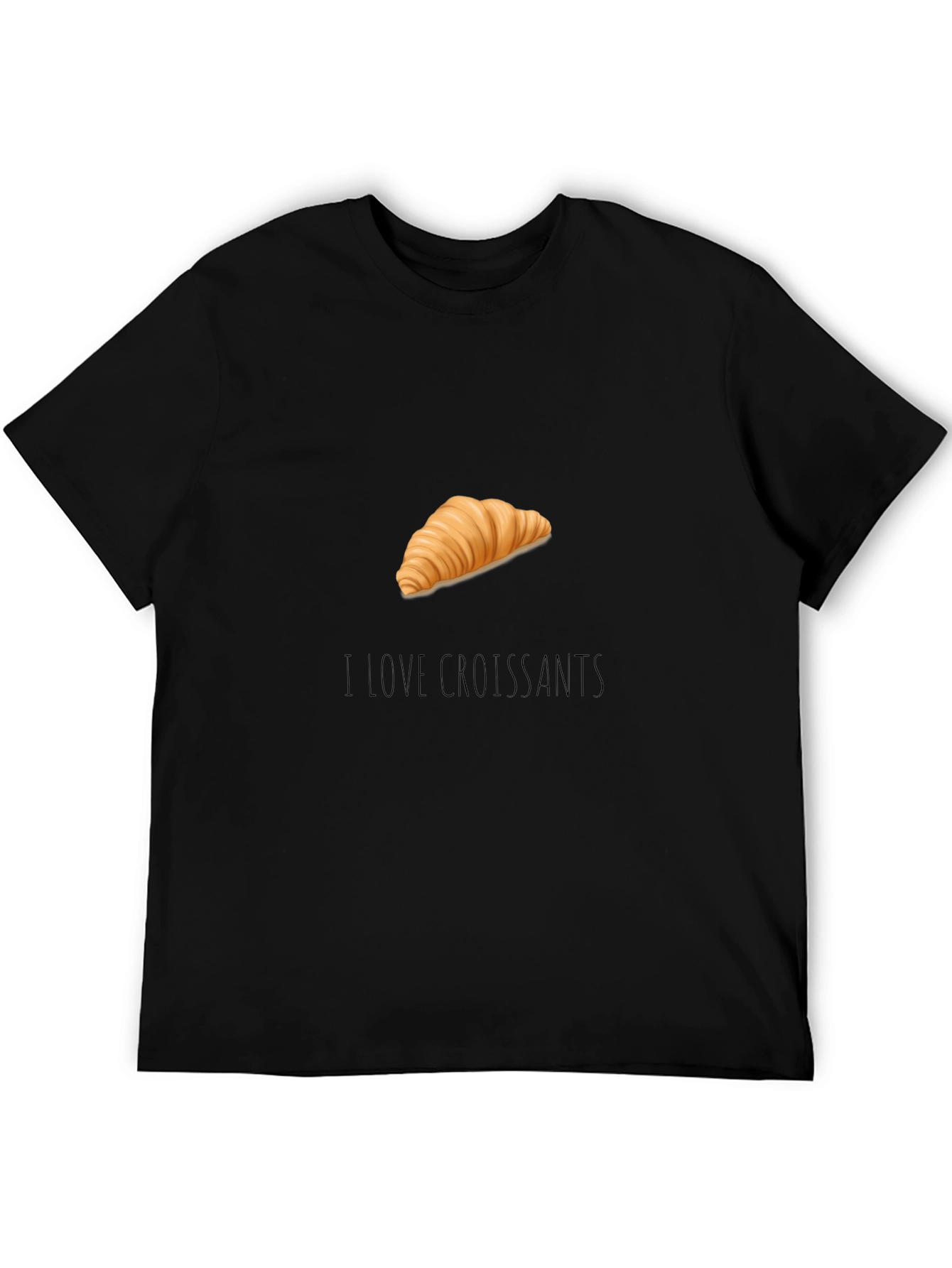 I Love Croissants Graphic T-Shirt