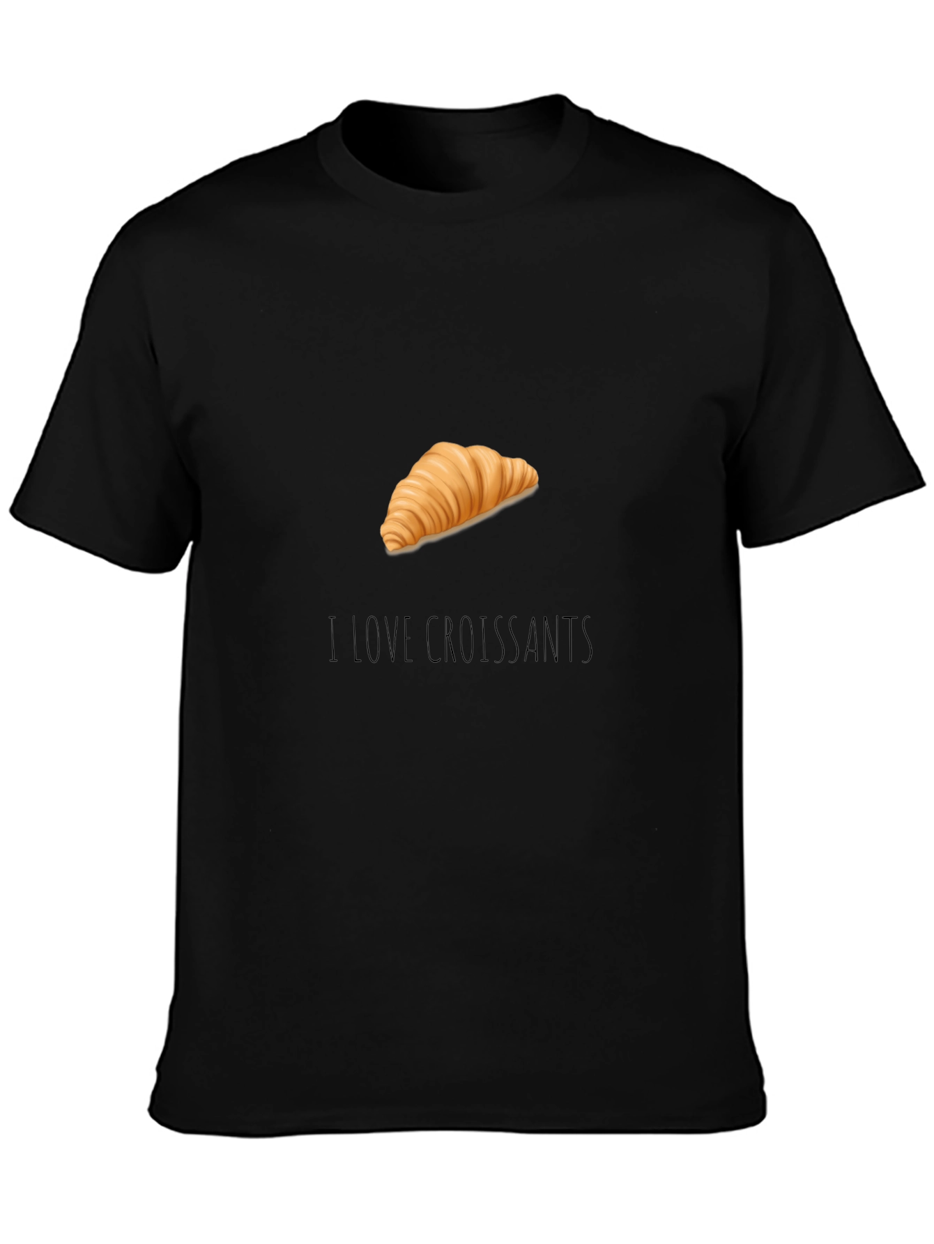 I Love Croissants Graphic T-Shirt