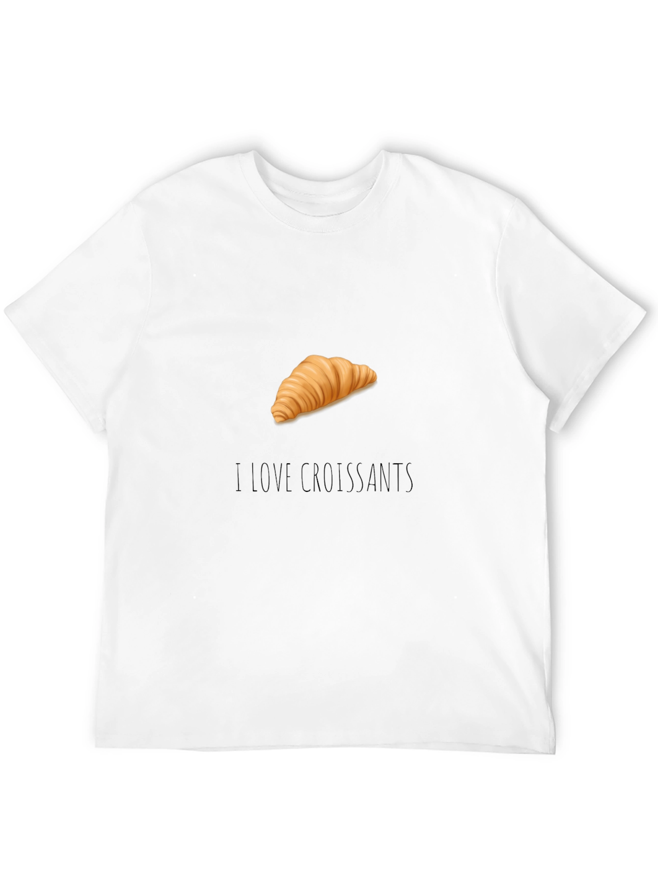 I Love Croissants Graphic T-Shirt