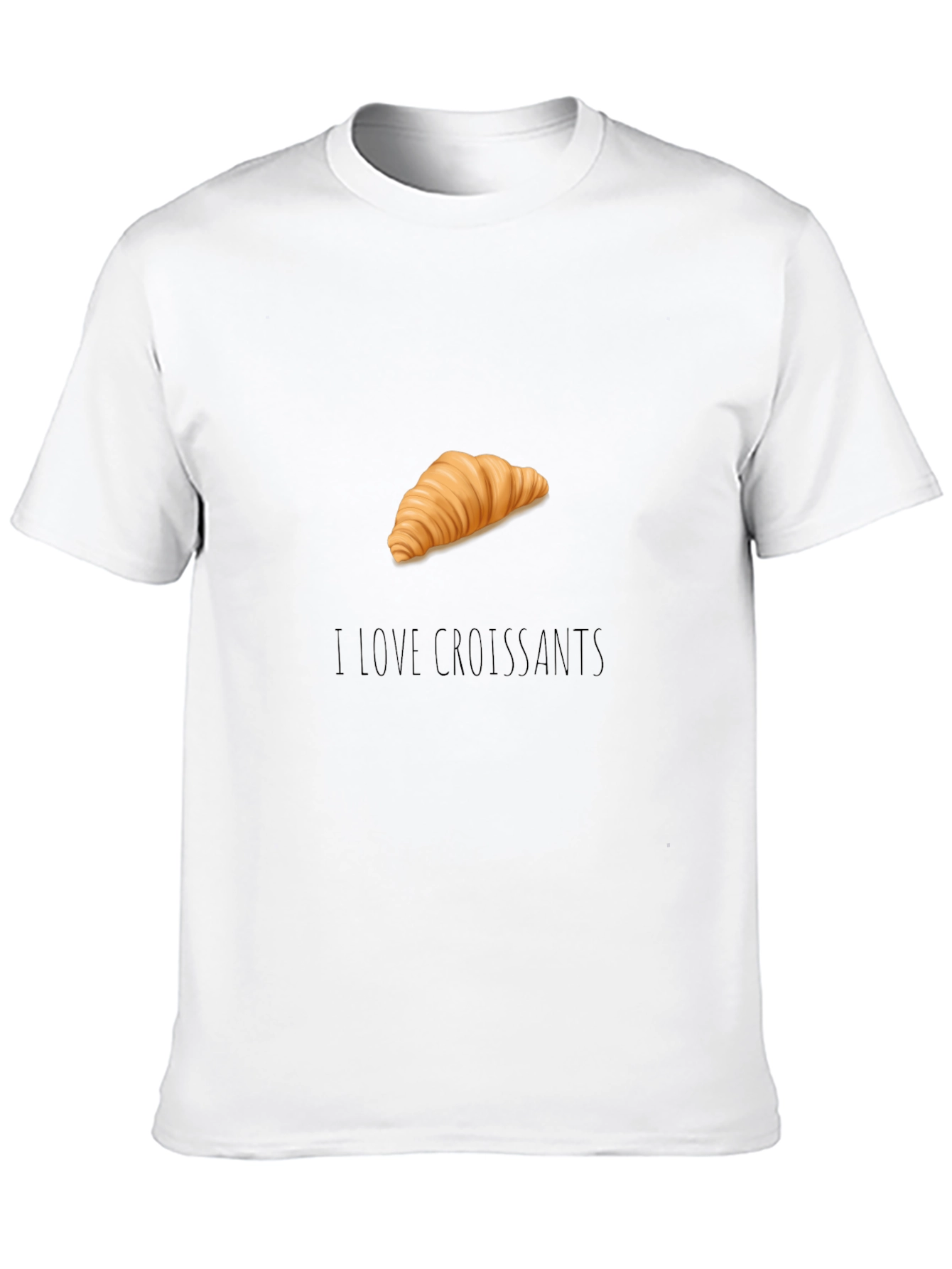 I Love Croissants Graphic T-Shirt