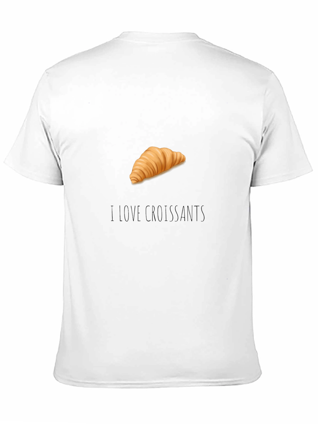 I Love Croissants Graphic T-Shirt