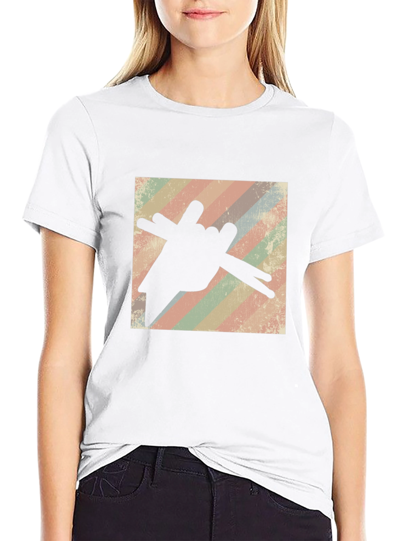 Drummer Hand Drumsticks T-Shirt - Music Lover Tee
