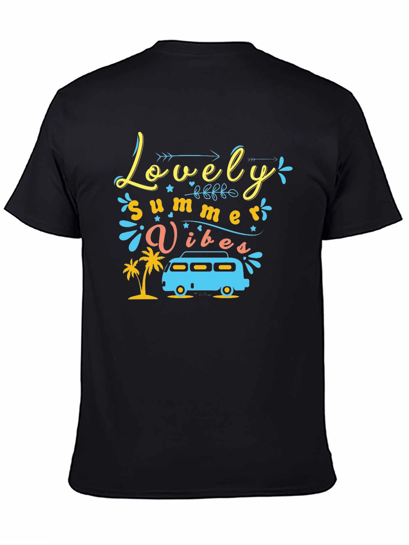 Lovely Summer Vibes Graphic T-Shirt