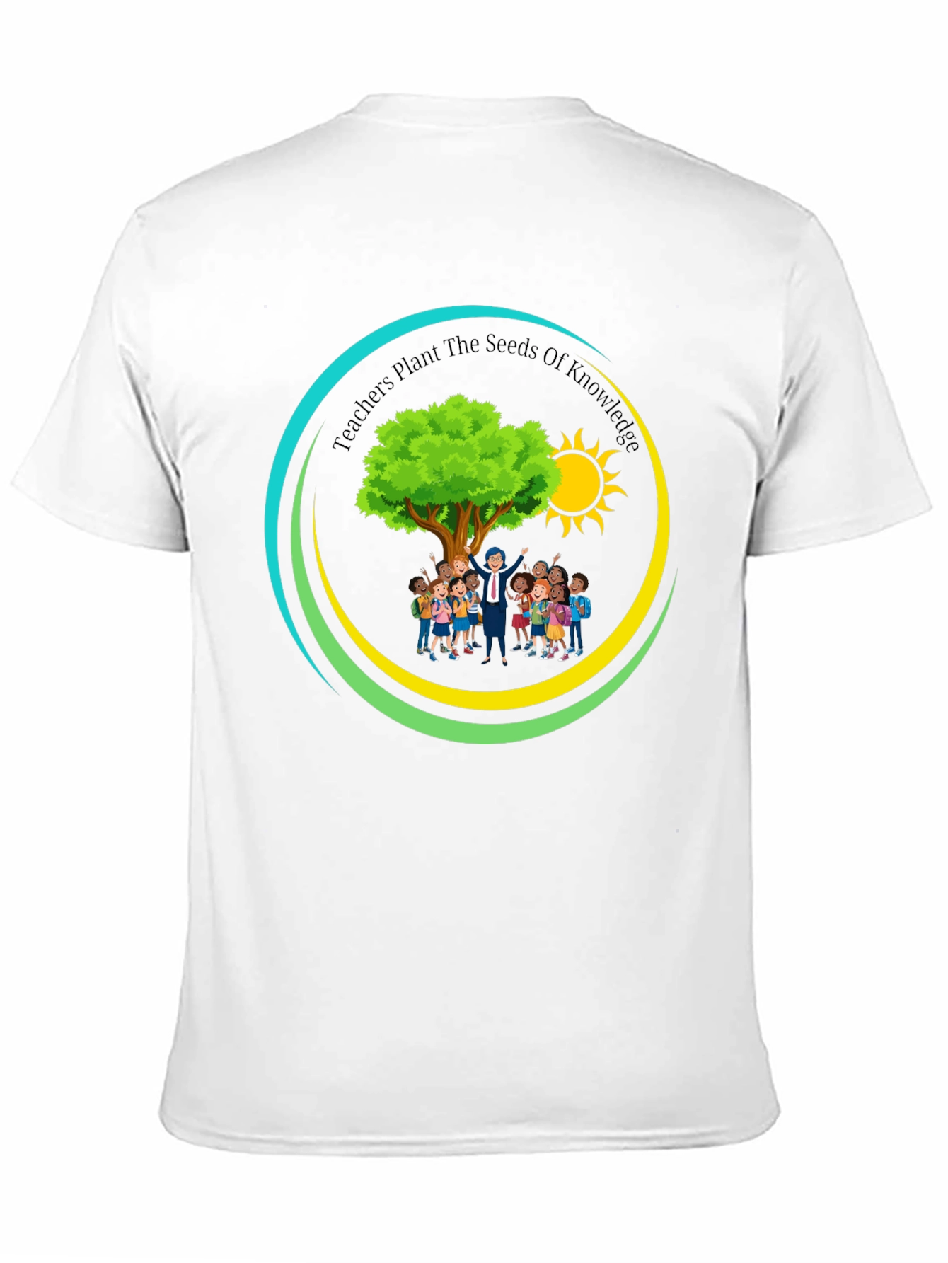 Teachers Plant the Seeds of Knowledge Black T-Shirt
