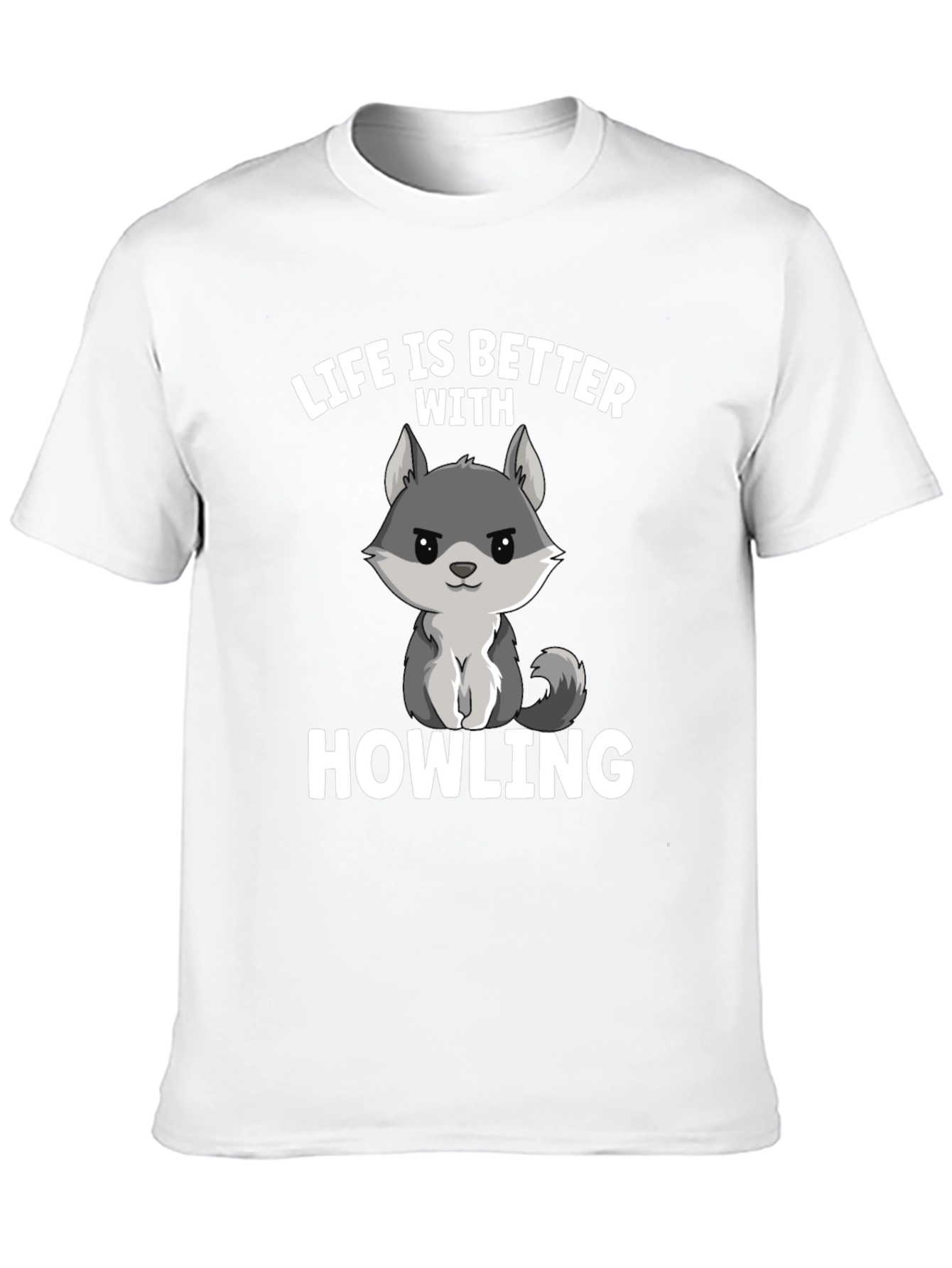 Life is Better with Howling Wolf Graphic Tee