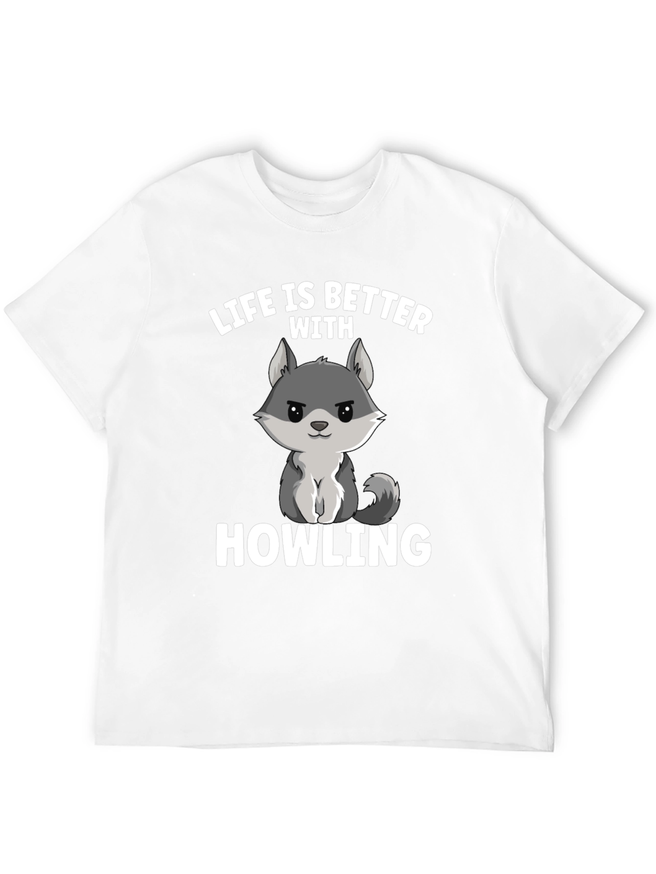 Life is Better with Howling Wolf Graphic Tee