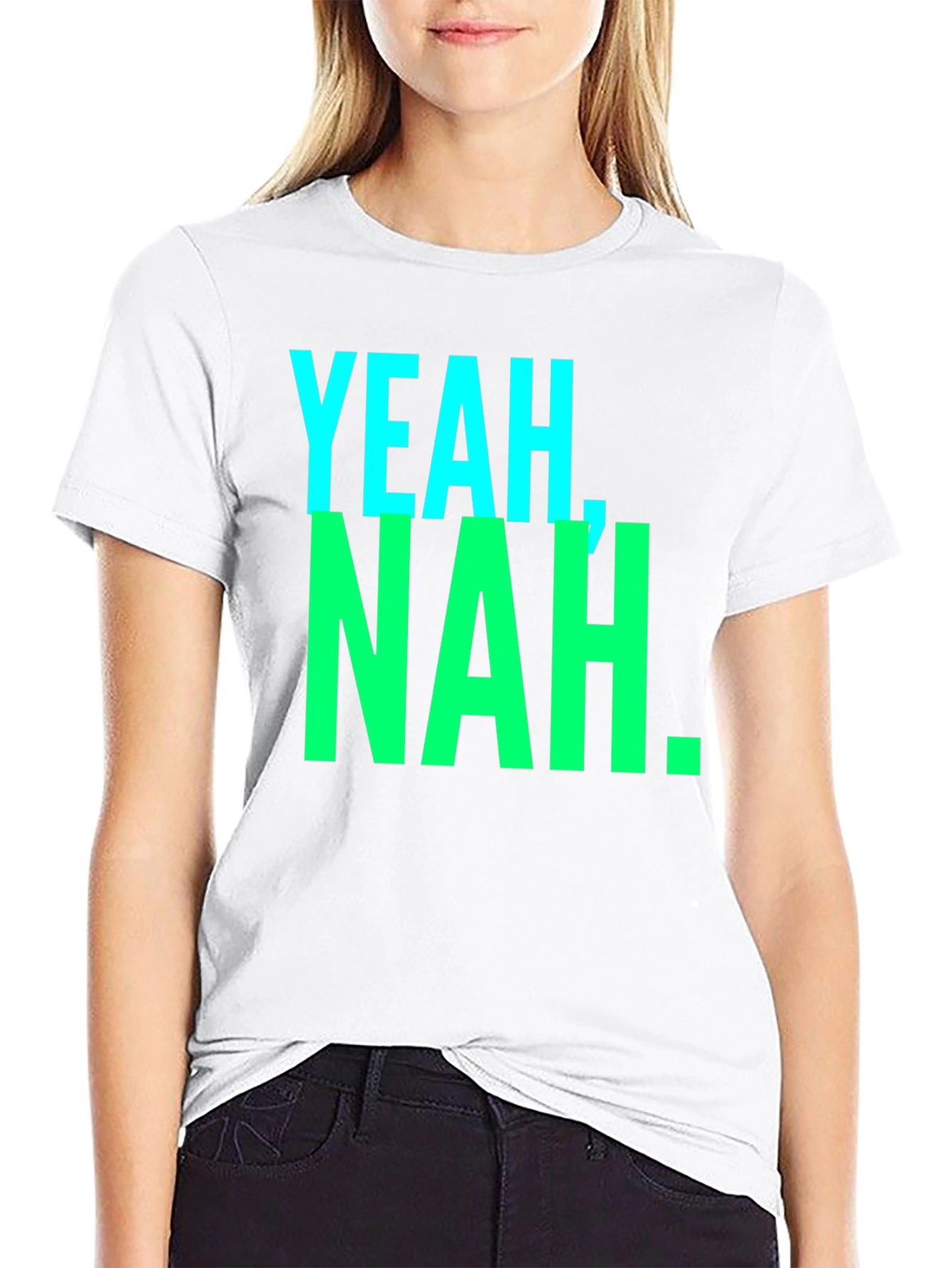 Yeah Nah. Graphic Tee - Casual Style