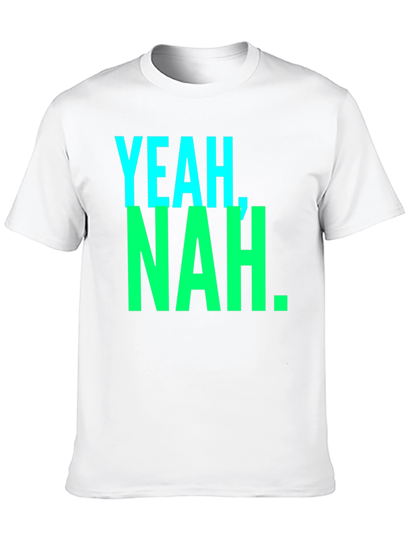 Yeah Nah. Graphic Tee - Casual Style