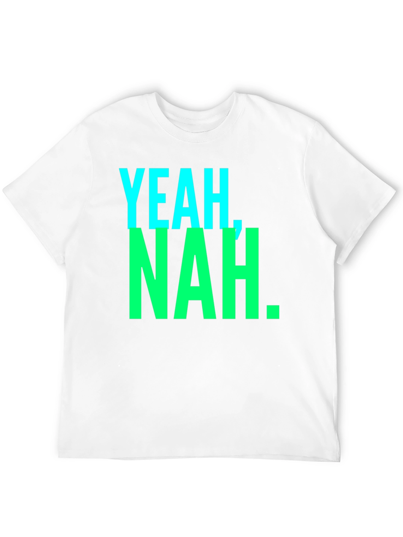 Yeah Nah. Graphic Tee - Casual Style