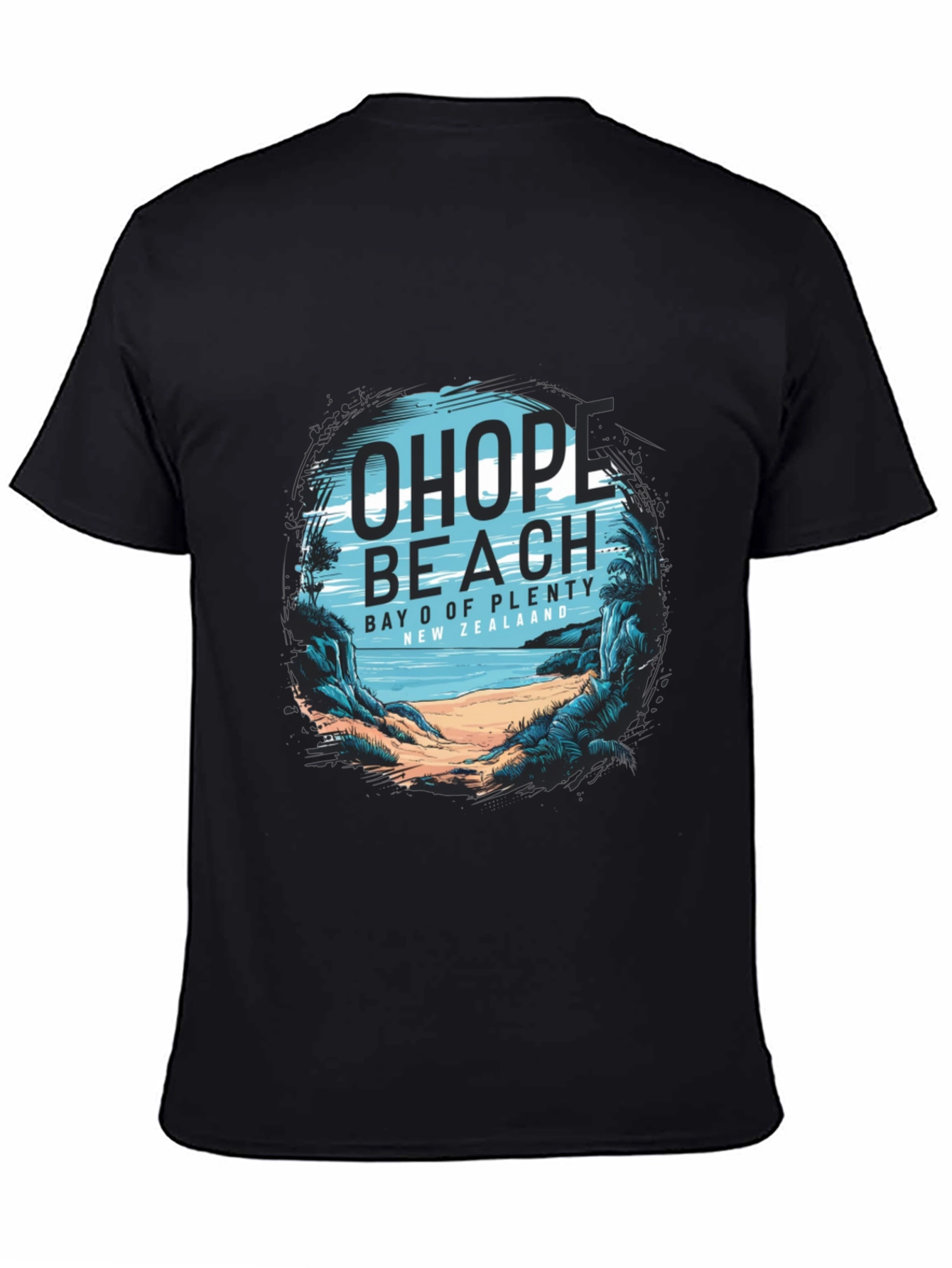 Ohope Beach Tee - Bay of Plenty New Zealand